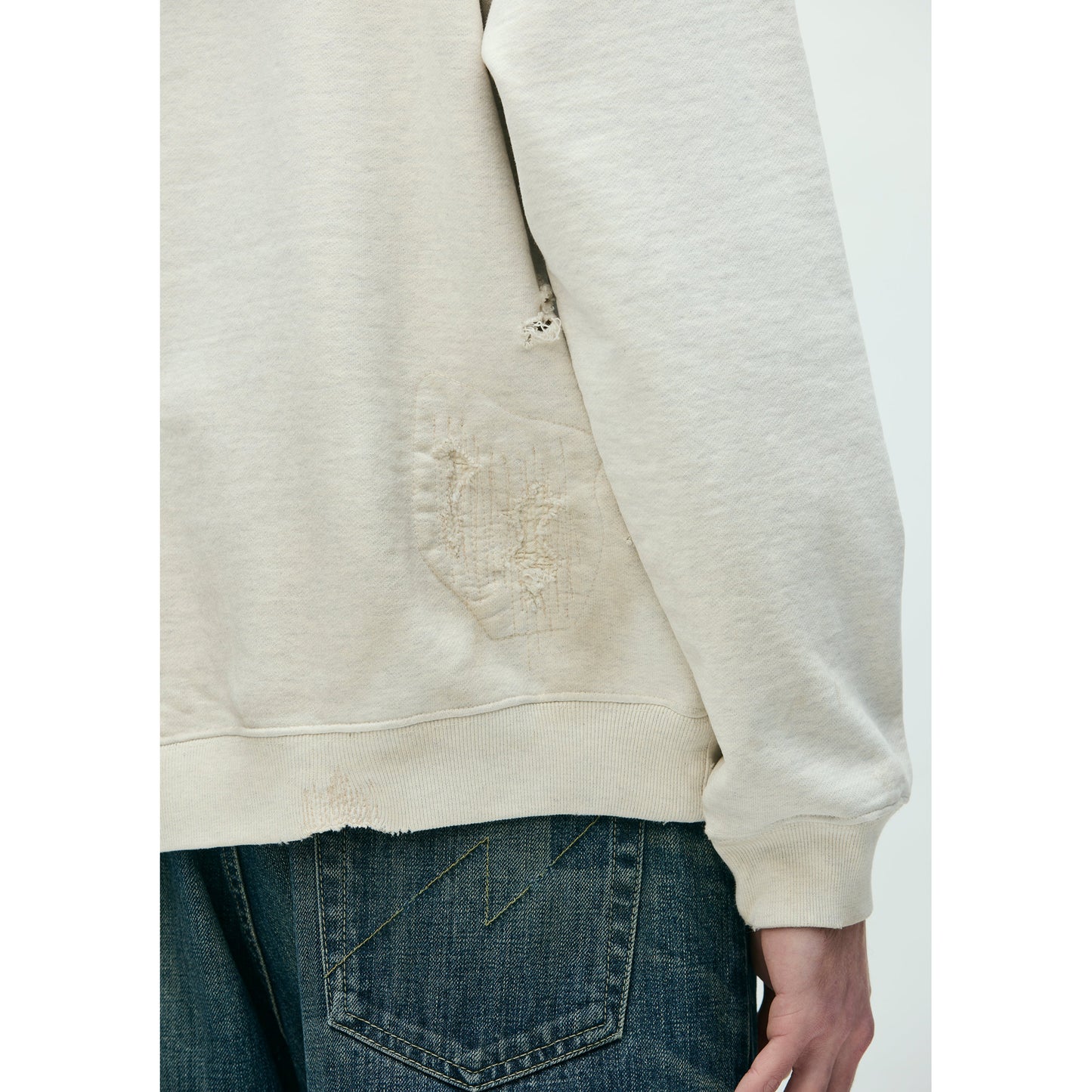 SAVAGE SWEAT HOODIE LS / OATMEAL