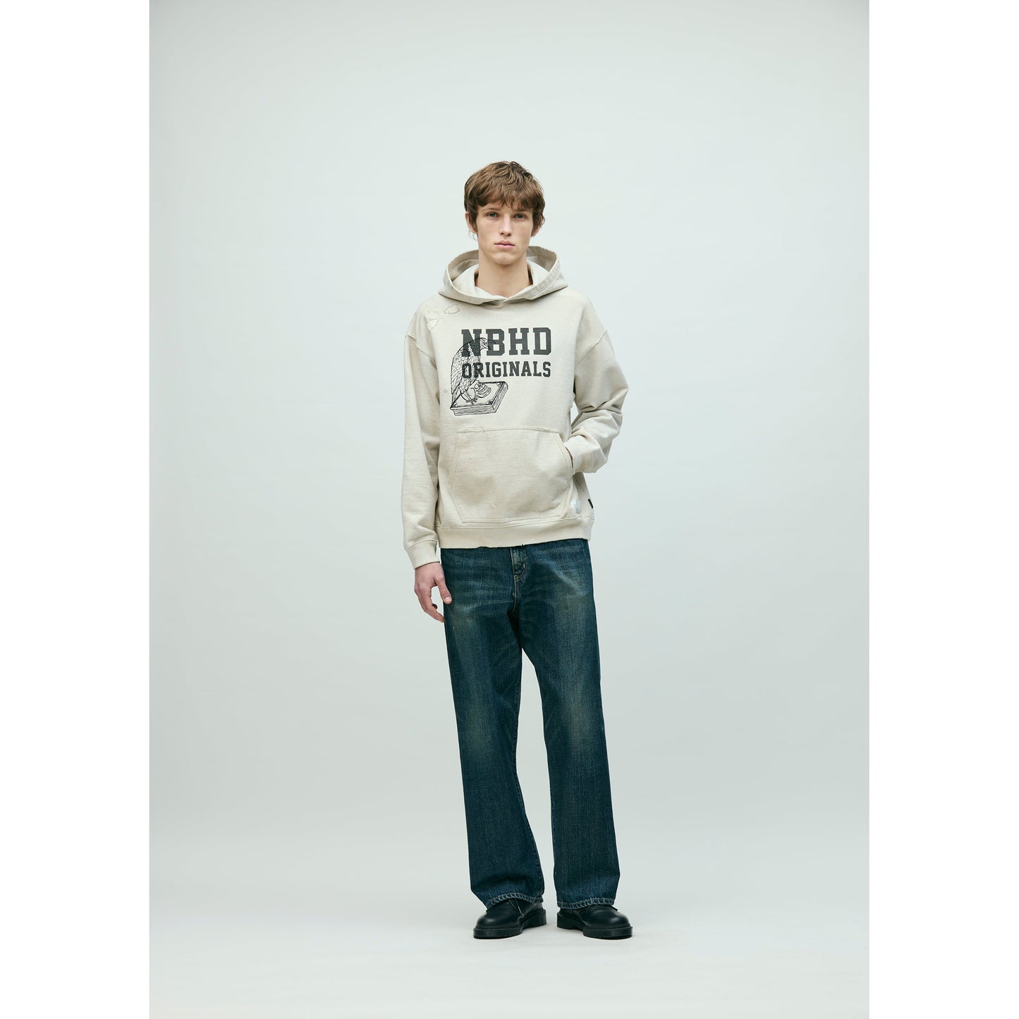 SAVAGE SWEAT HOODIE LS / OATMEAL