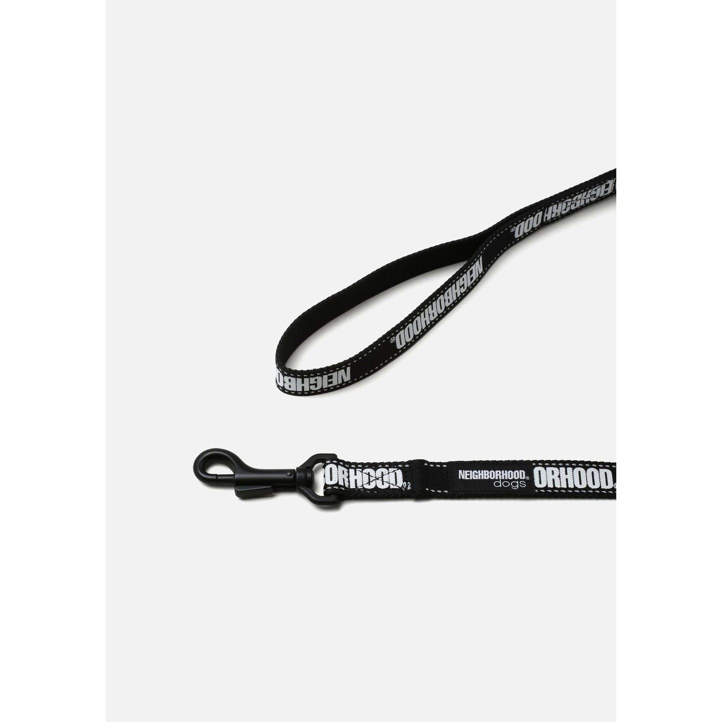 DOG LEASH NARROW / BLACK
