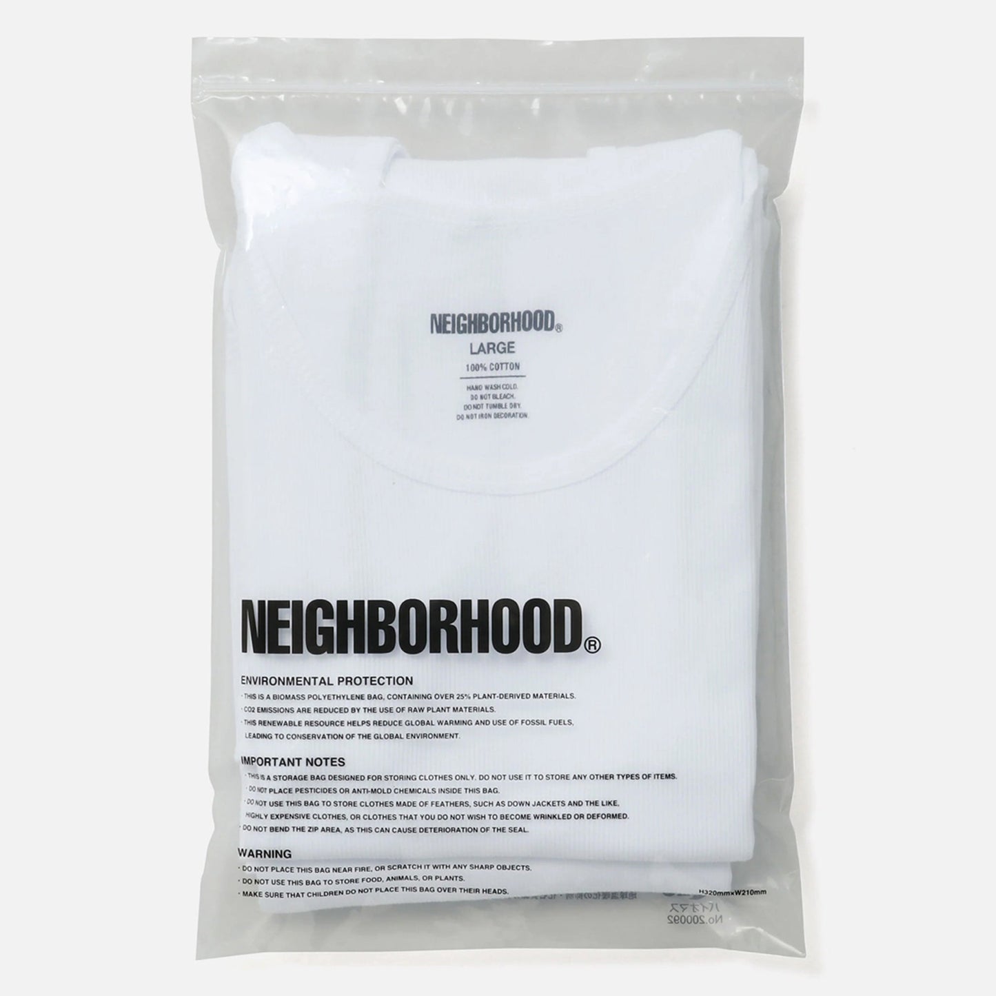 CLASSIC 2PACK TANK TOP / WHITE