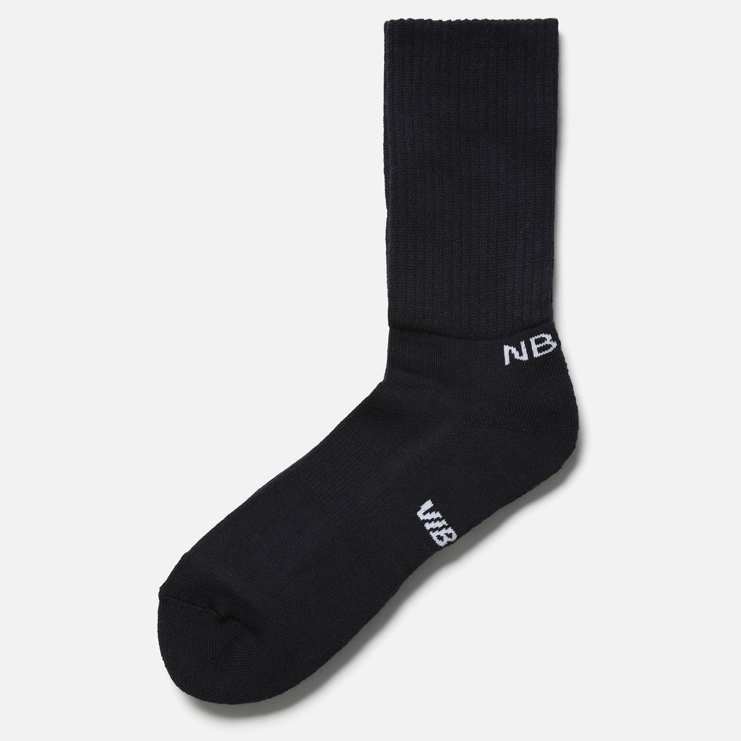 NH X VIBSOX . RIB SOCKS / BLACK