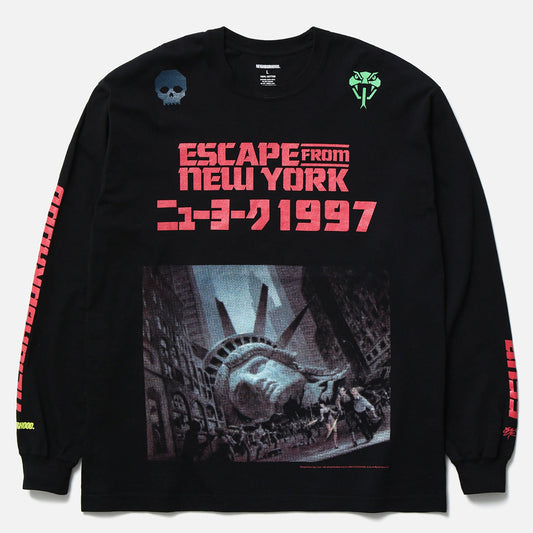 NH X SSUR . TEE LS / BLACK