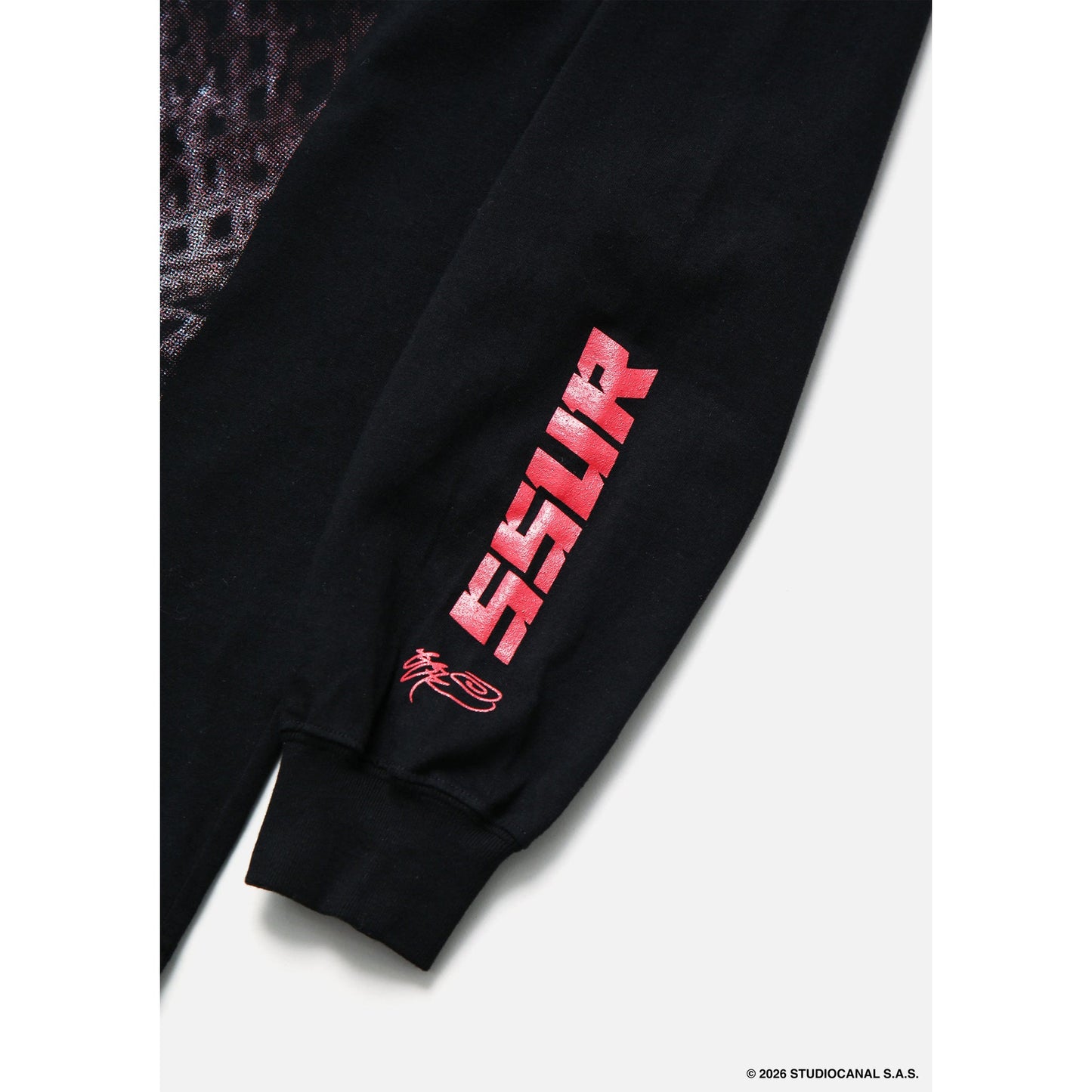 NH X SSUR . TEE LS / BLACK