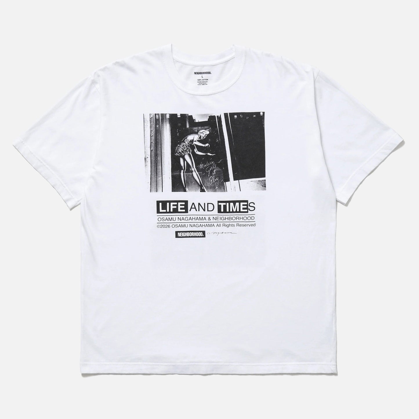 NH X OSAMU NAGAHAMA . TEE SS-1 / WHITE