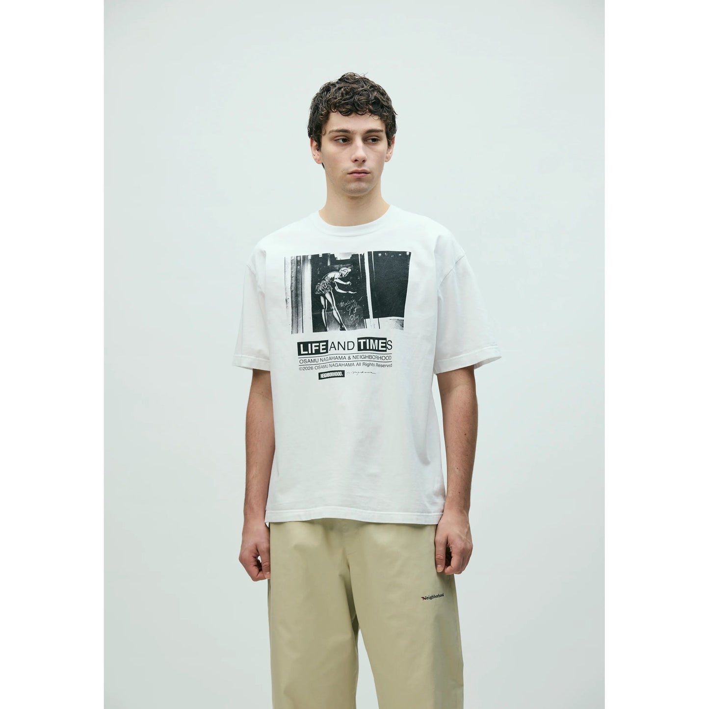 NH X OSAMU NAGAHAMA . TEE SS-1 / WHITE