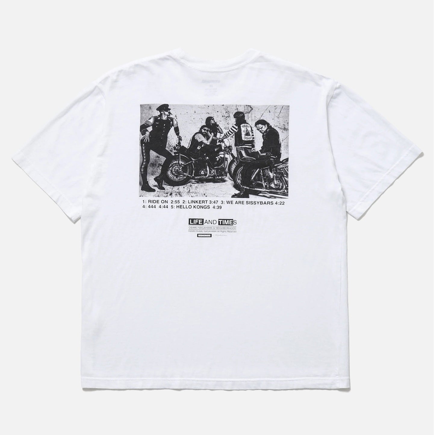 NH X OSAMU NAGAHAMA . TEE SS-3 / WHITE