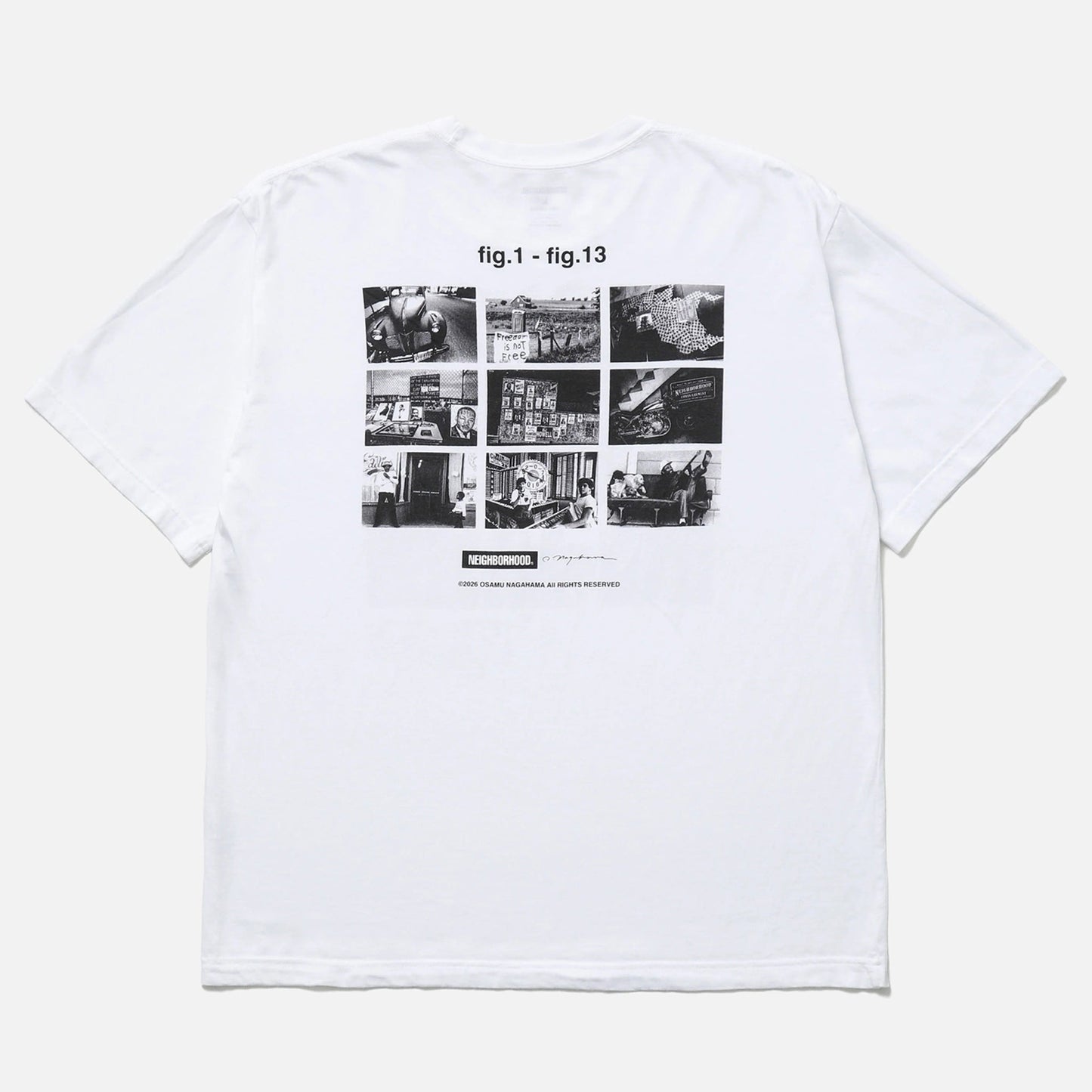NH X OSAMU NAGAHAMA . TEE SS-4 / WHITE