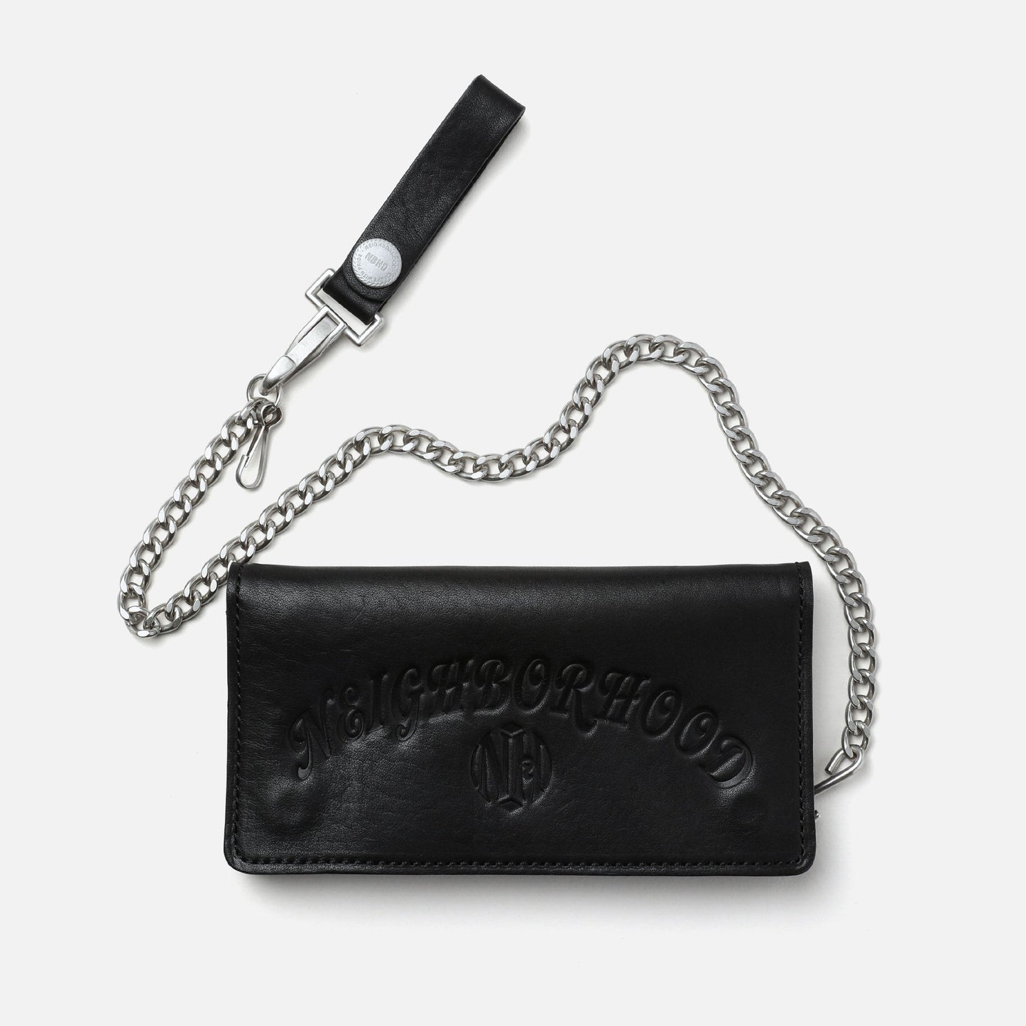 LEATHER TRUCKER WALLET / BLACK