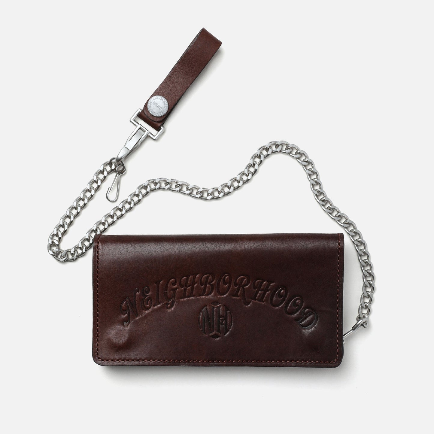 LEATHER TRUCKER WALLET / BROWN