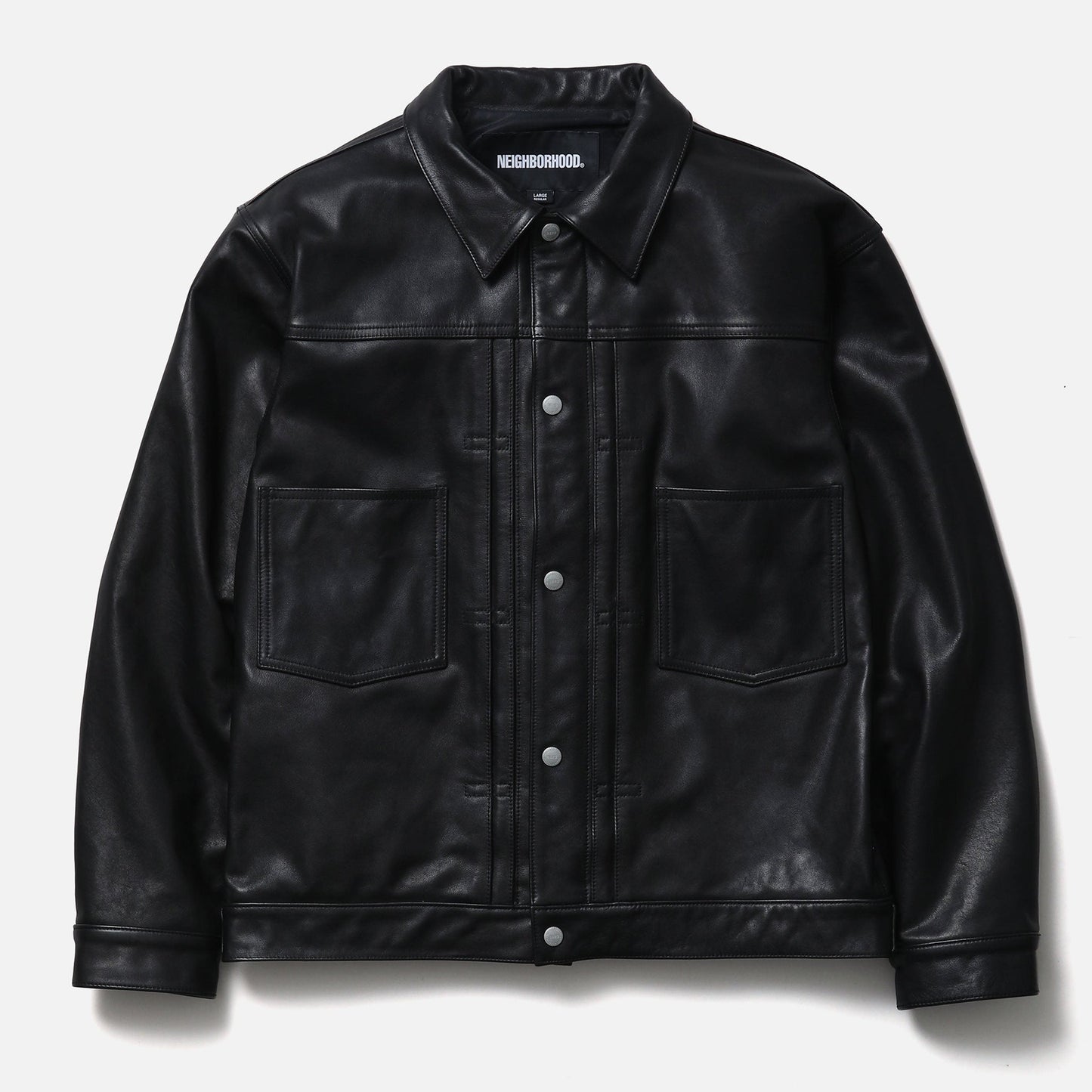 LEATHER TYPE-2 JACKET / BLACK