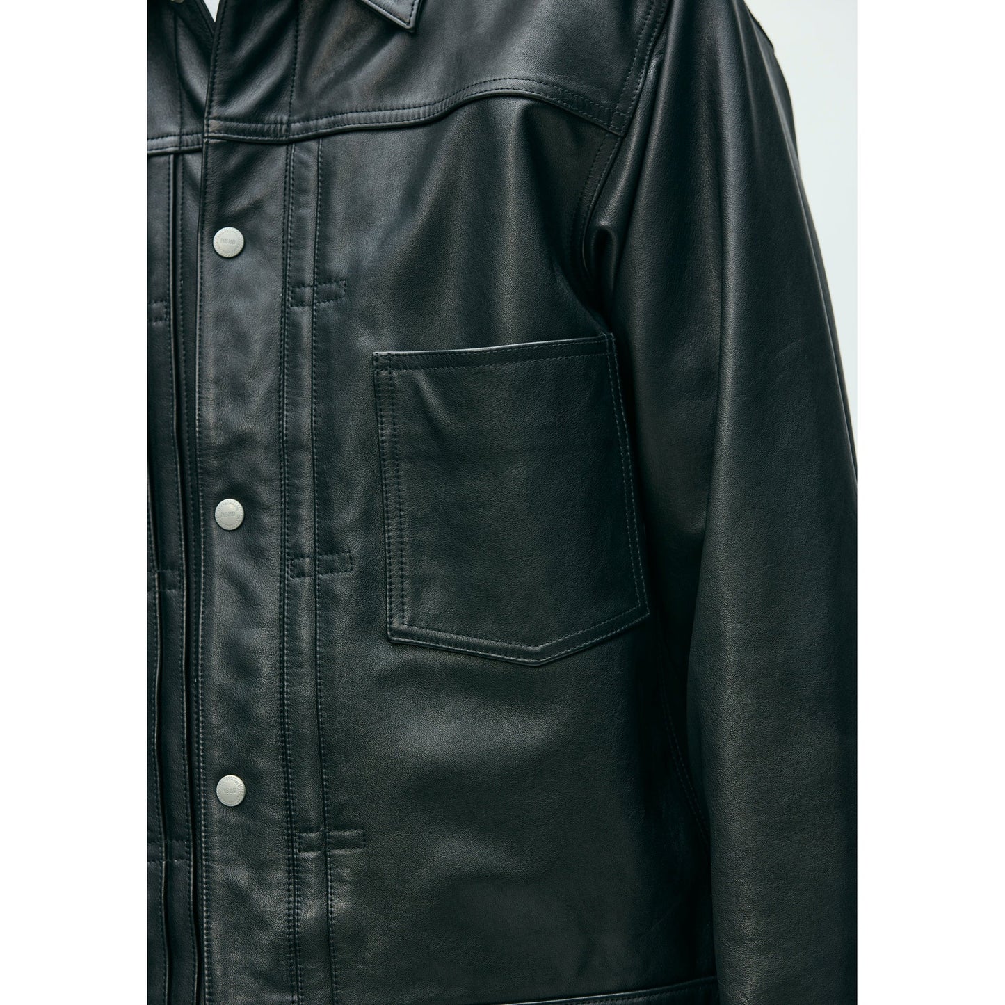 LEATHER TYPE-2 JACKET / BLACK