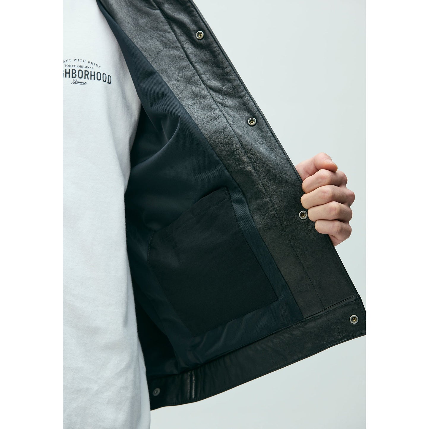 LEATHER TYPE-2 JACKET / BLACK