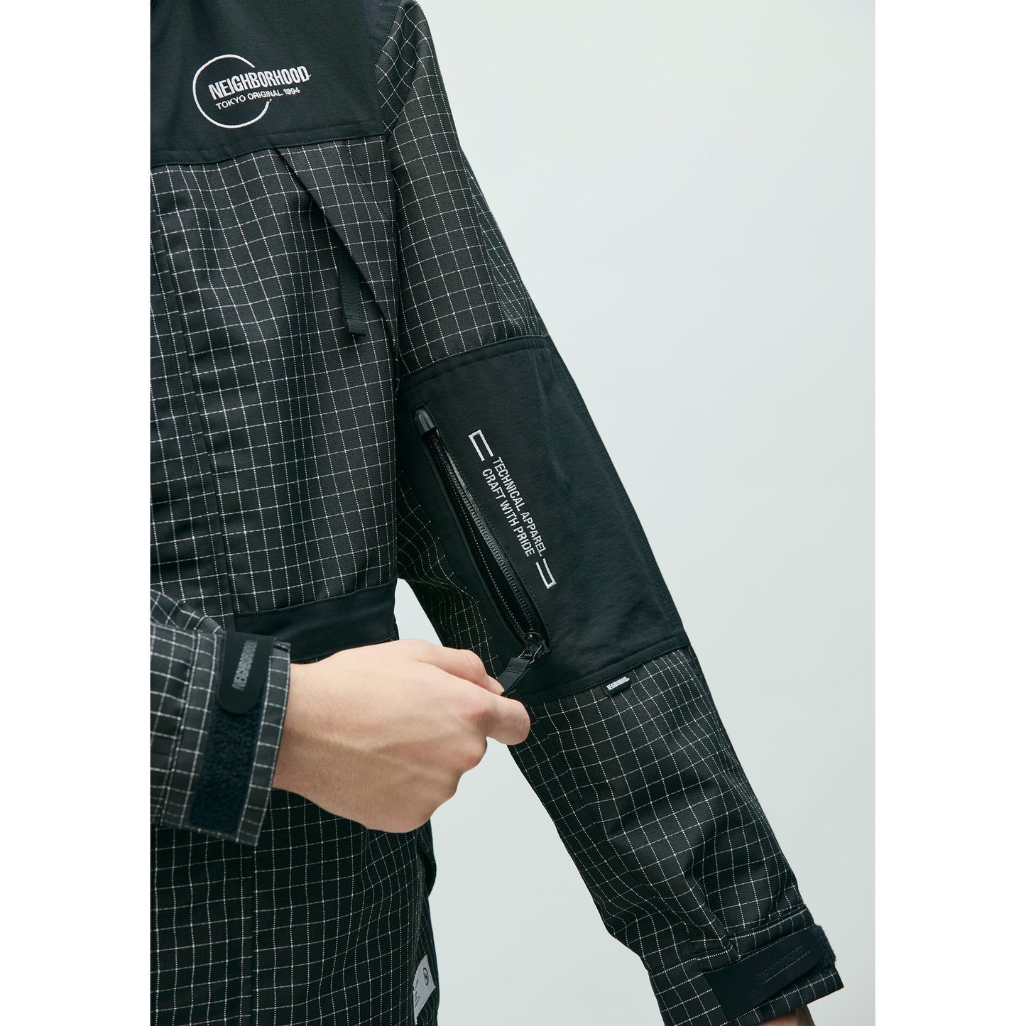 REFLECTIVE MP JACKET / BLACK