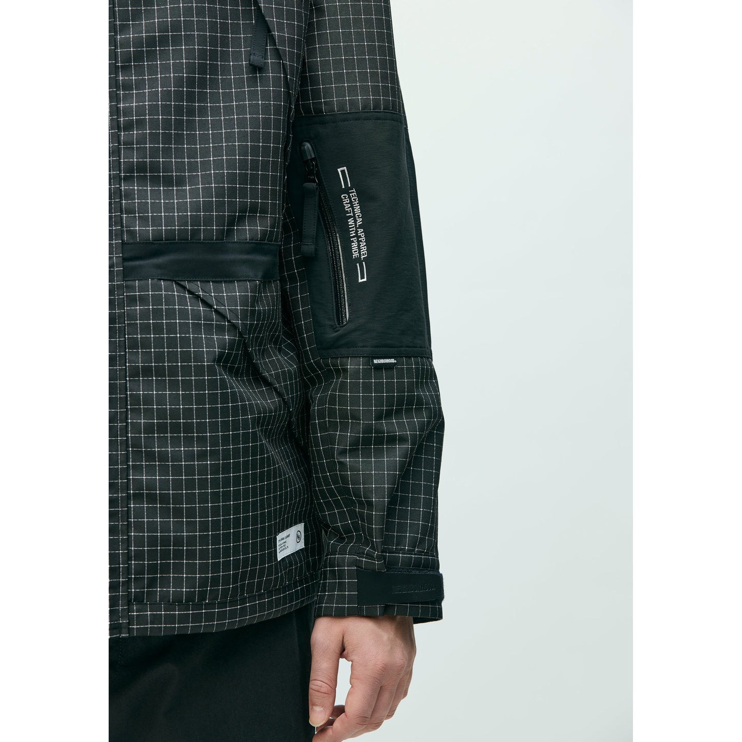 REFLECTIVE MP JACKET / BLACK