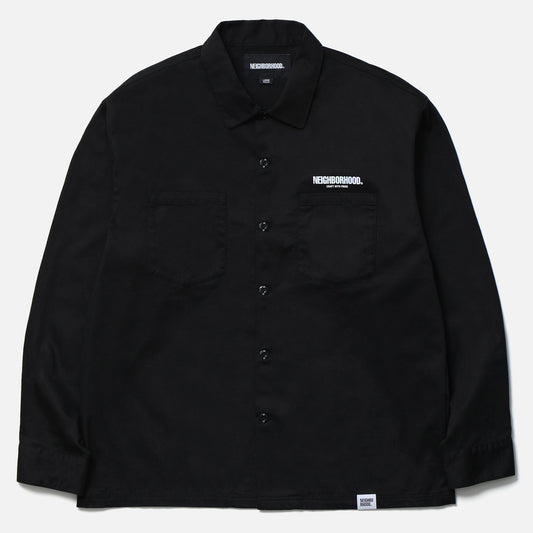 CLASSIC WORK SHIRT LS-2 / BLACK