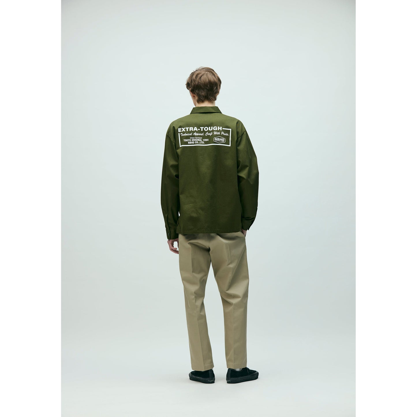 CLASSIC WORK SHIRT LS-2 / BLACK