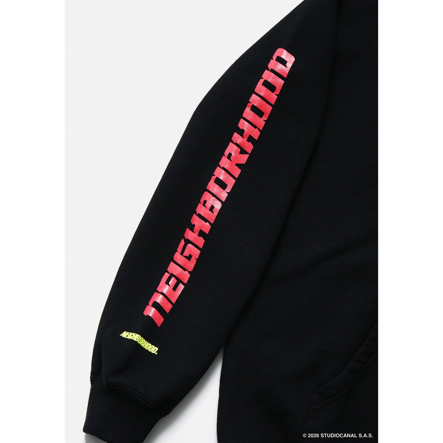 NH X SSUR . SWEAT HOODIE LS / BLACK
