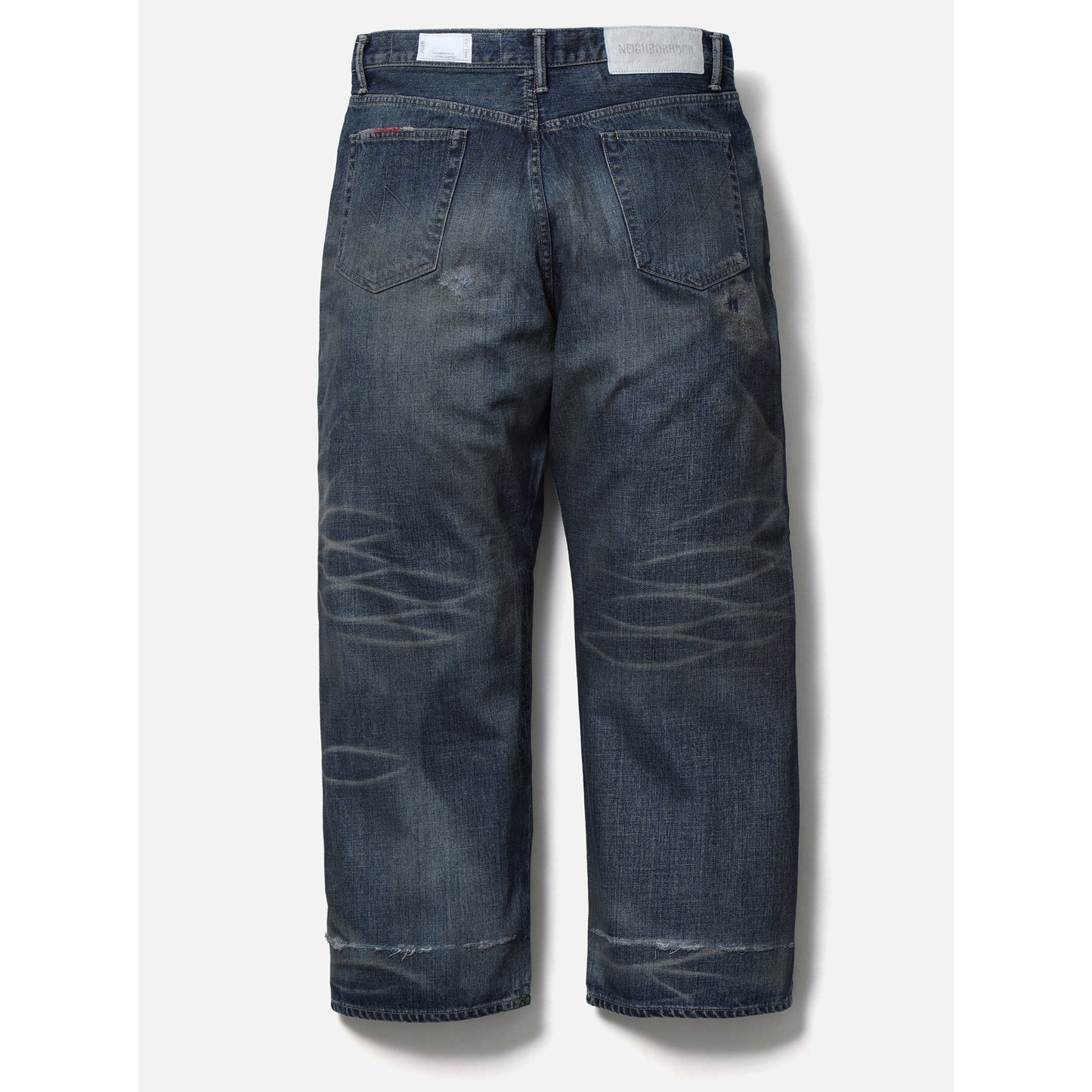 SAVAGE DENIM DP WIDE PANTS / INDIGO
