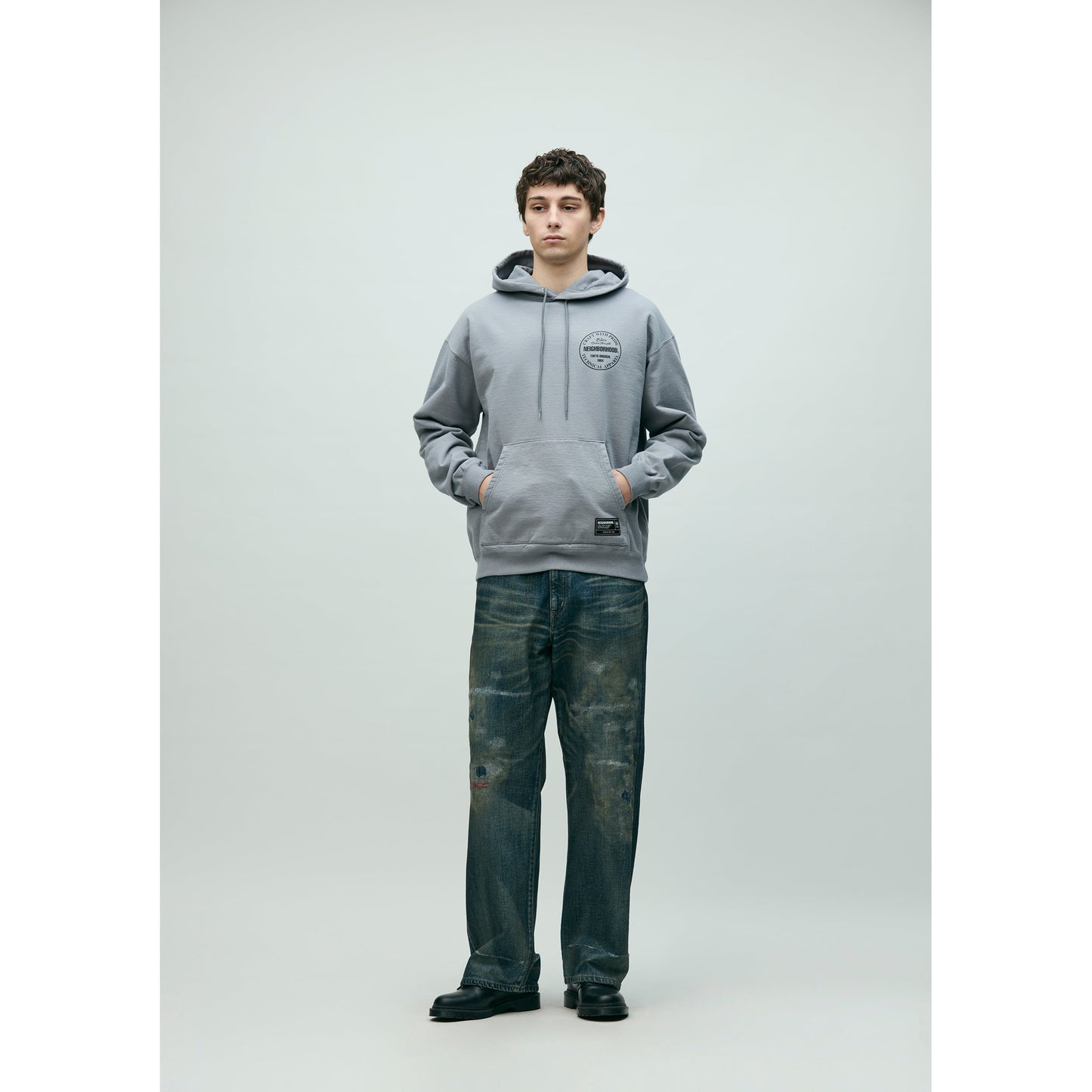SAVAGE DENIM DP WIDE PANTS / INDIGO