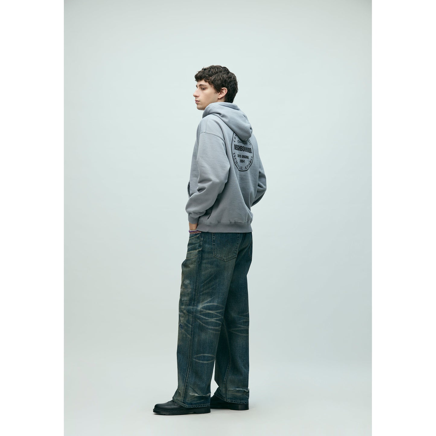 SAVAGE DENIM DP WIDE PANTS / INDIGO