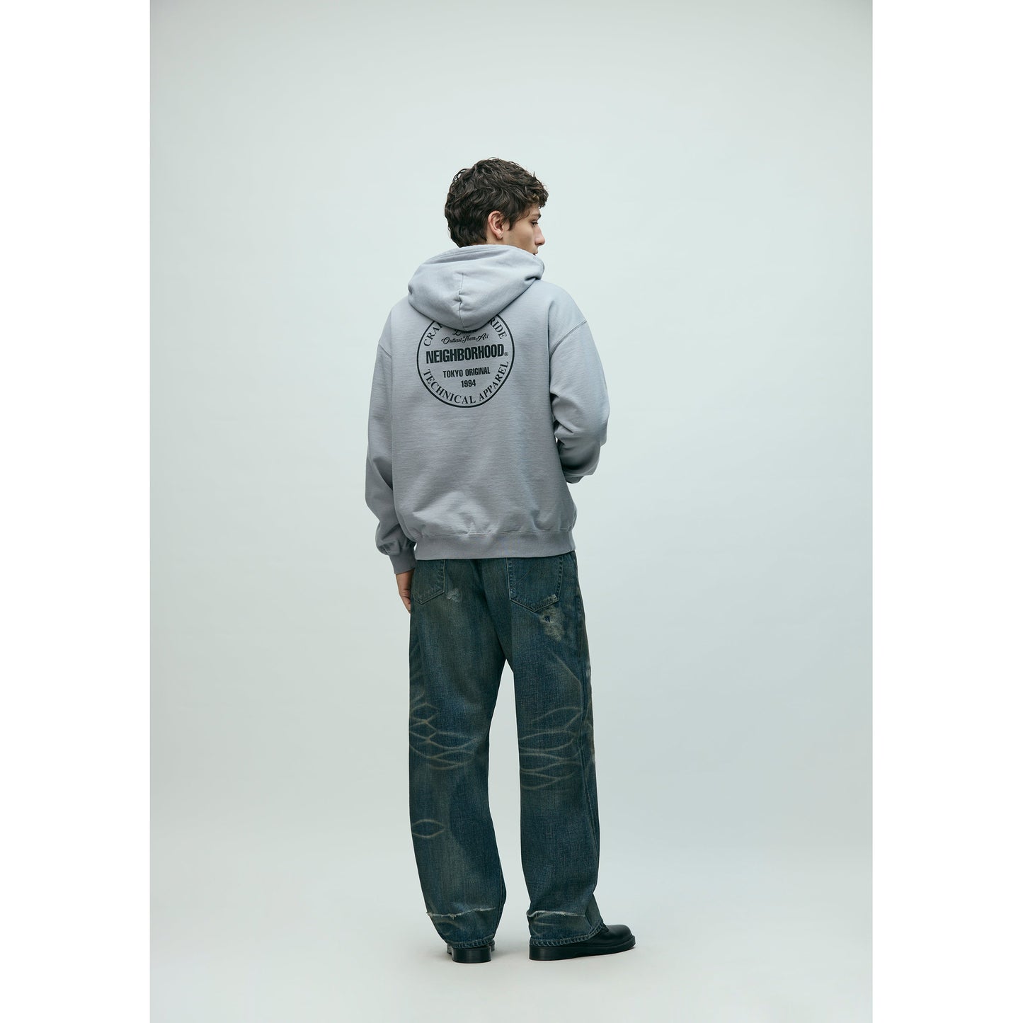 SAVAGE DENIM DP WIDE PANTS / INDIGO