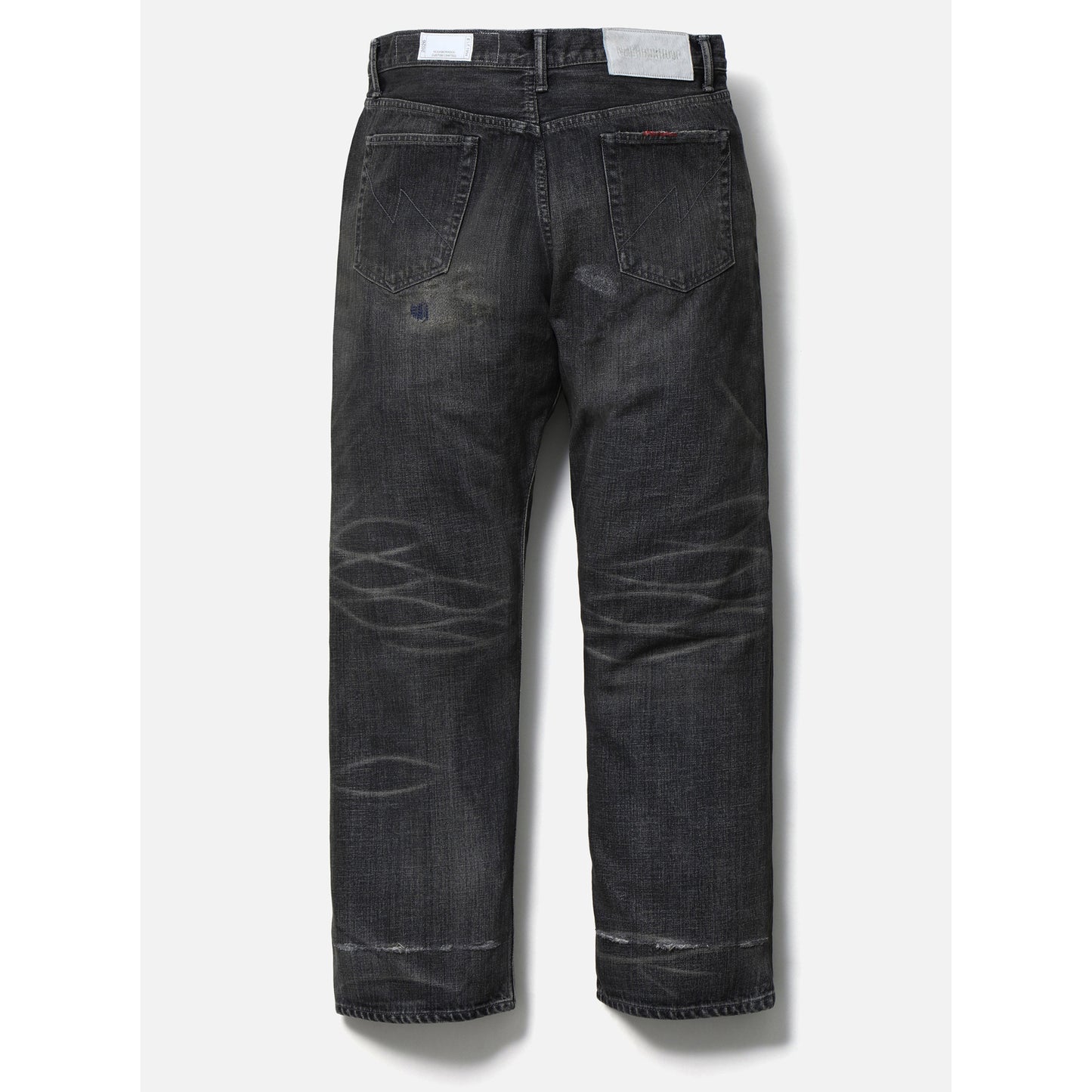 SAVAGE DENIM DP BASIC PANTS / BLACK