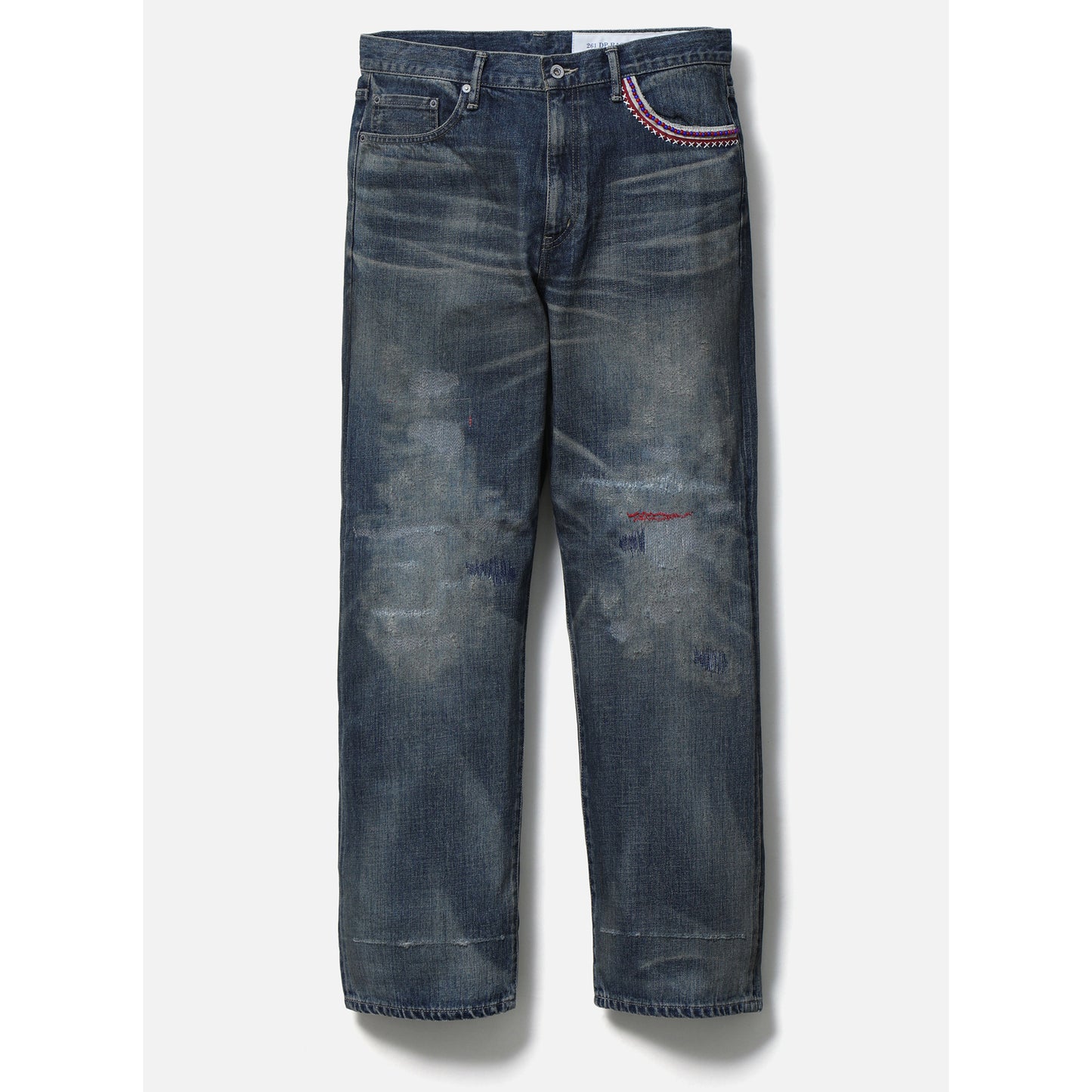 SAVAGE DENIM DP BASIC PANTS / INDIGO