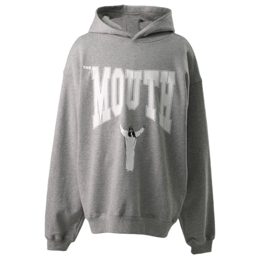 MOUTH SWEAT HOODIE / GREY