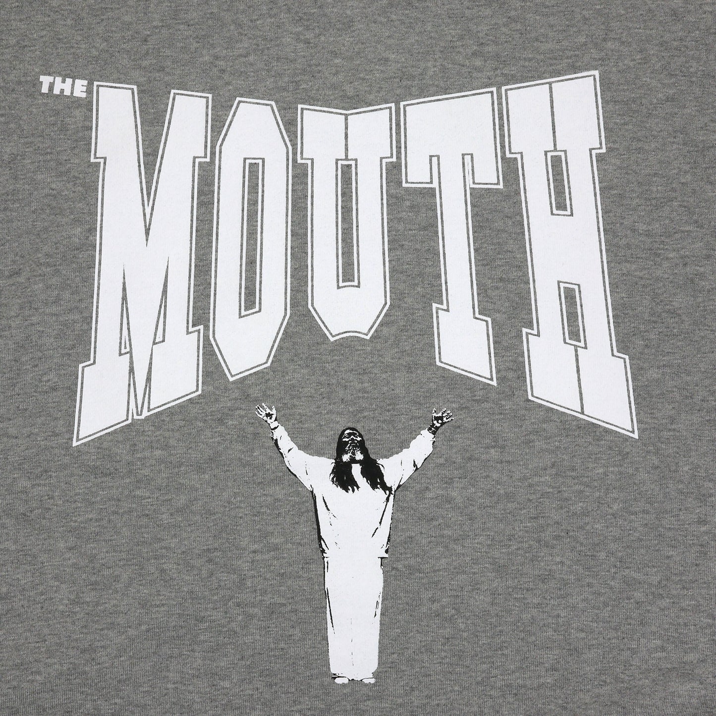 MOUTH SWEAT HOODIE / GREY