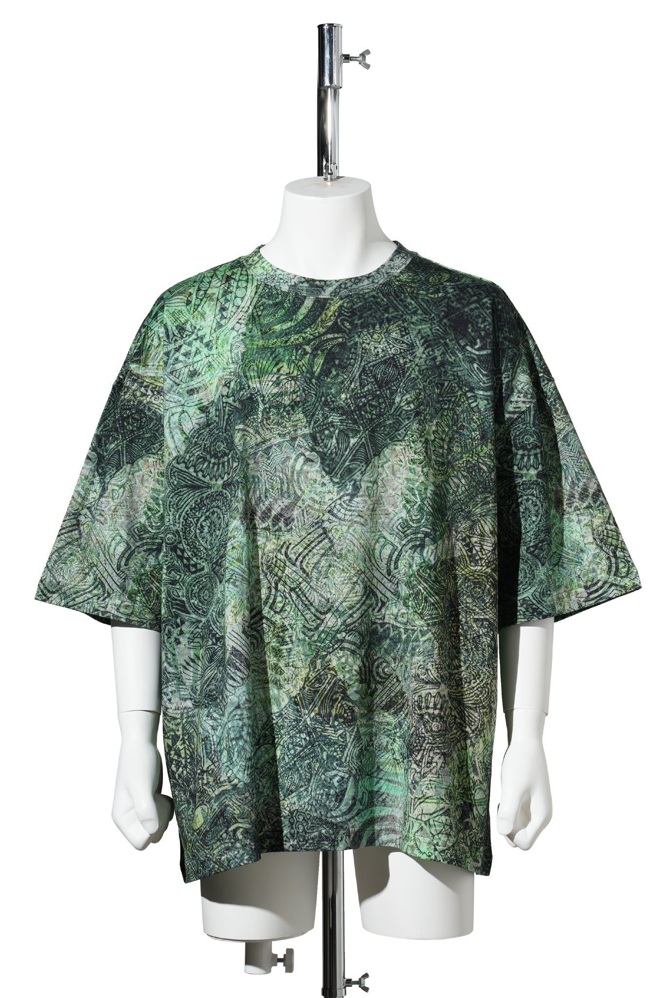 S/S TEE / GREEN CAMO