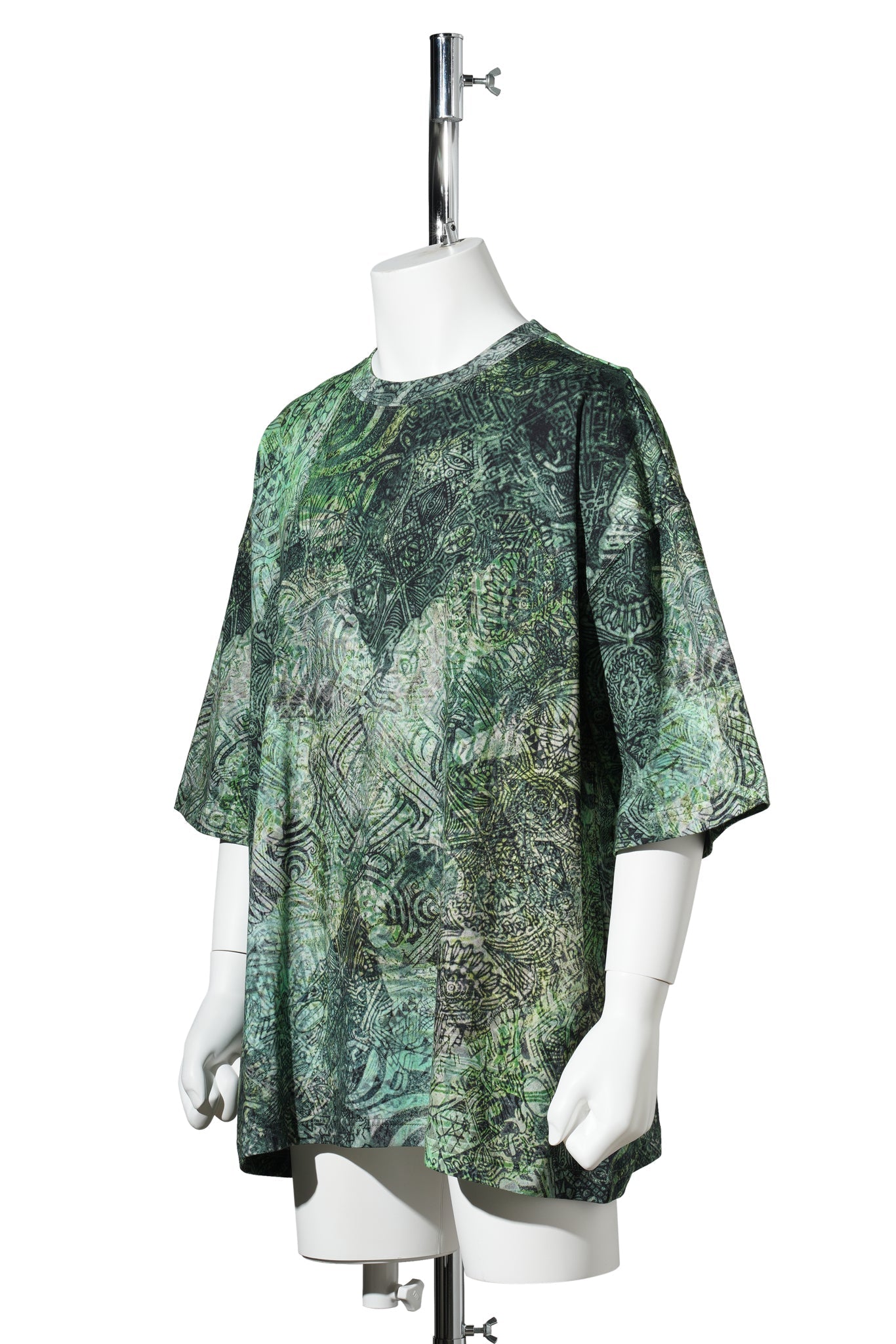 S/S TEE / GREEN CAMO