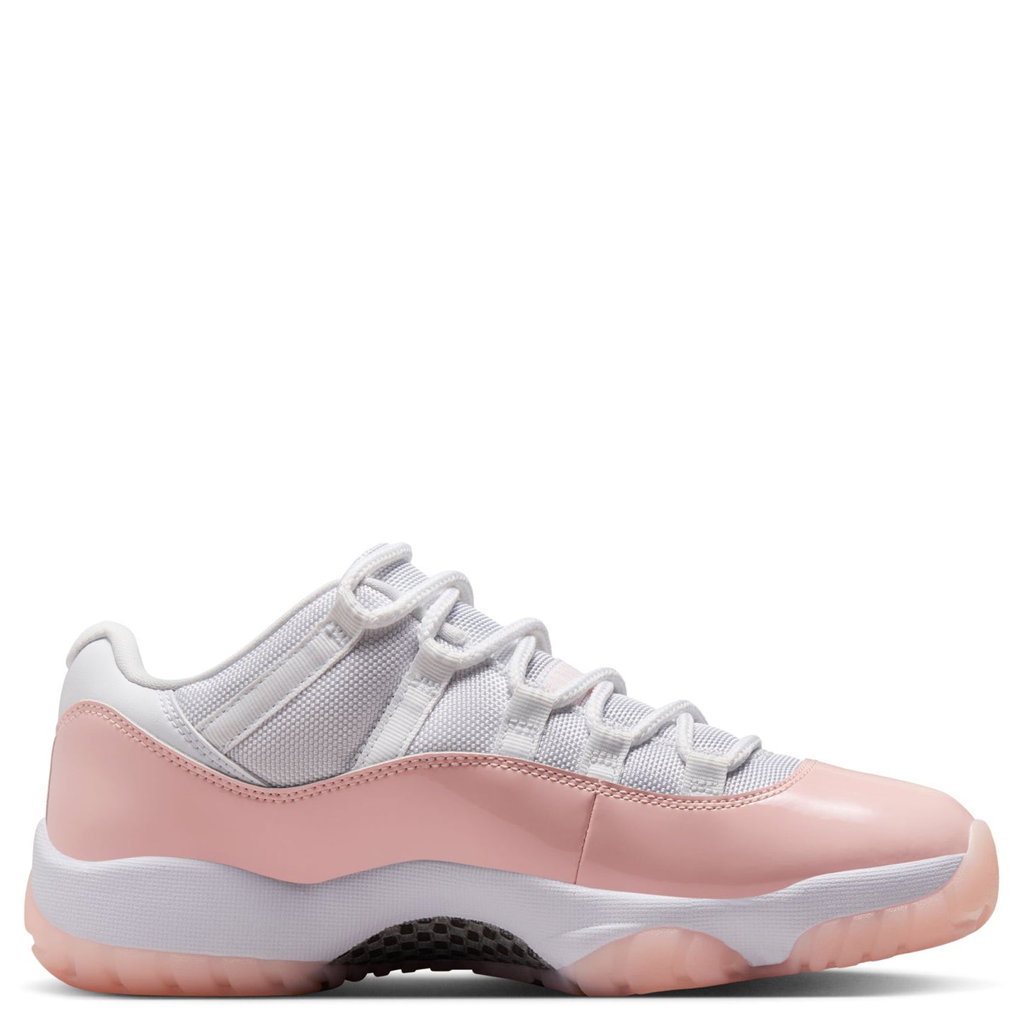 WMNS AIR JORDAN 11 RETRO LOW / 160:WHITE/LEGEND PINK