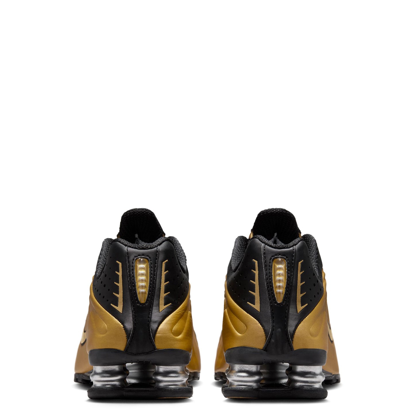 W SHOX R4 / 005:BLACK/METALLIC GOLD