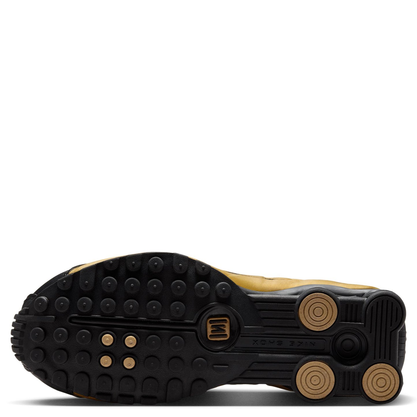 W SHOX R4 / 005:BLACK/METALLIC GOLD