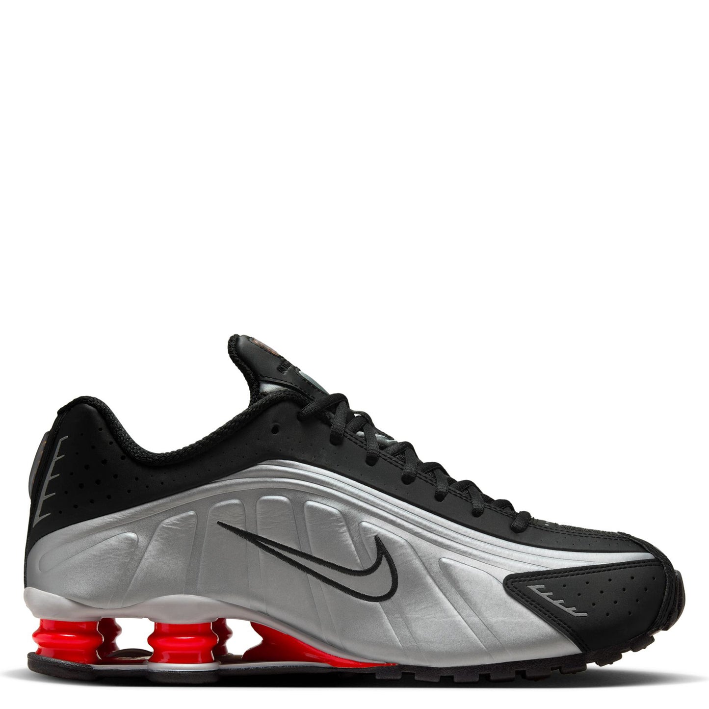 SHOX R4 / 008:BLACK/METALLIC SILVER