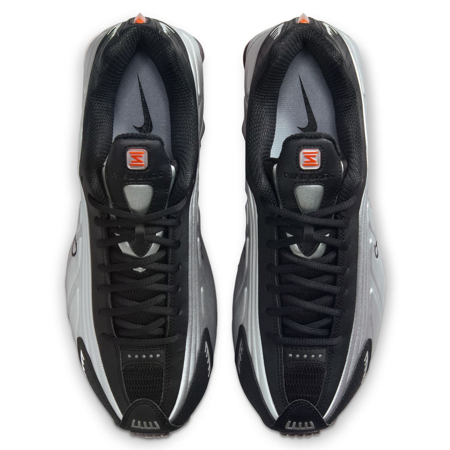 SHOX R4 / 008:BLACK/METALLIC SILVER