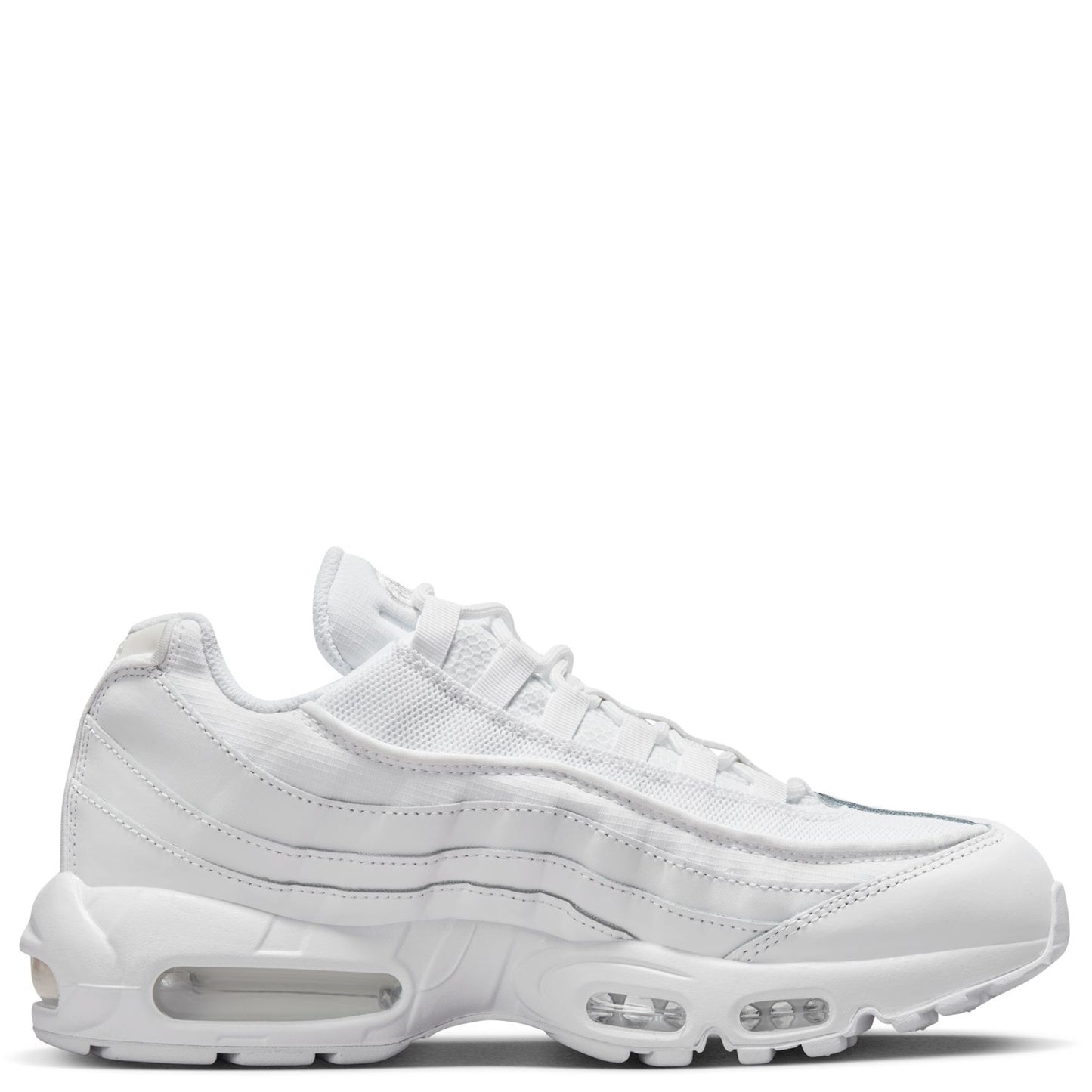 AIR MAX 95 ESSENTIAL / 100:WHITE/WHITE-GREY FOG