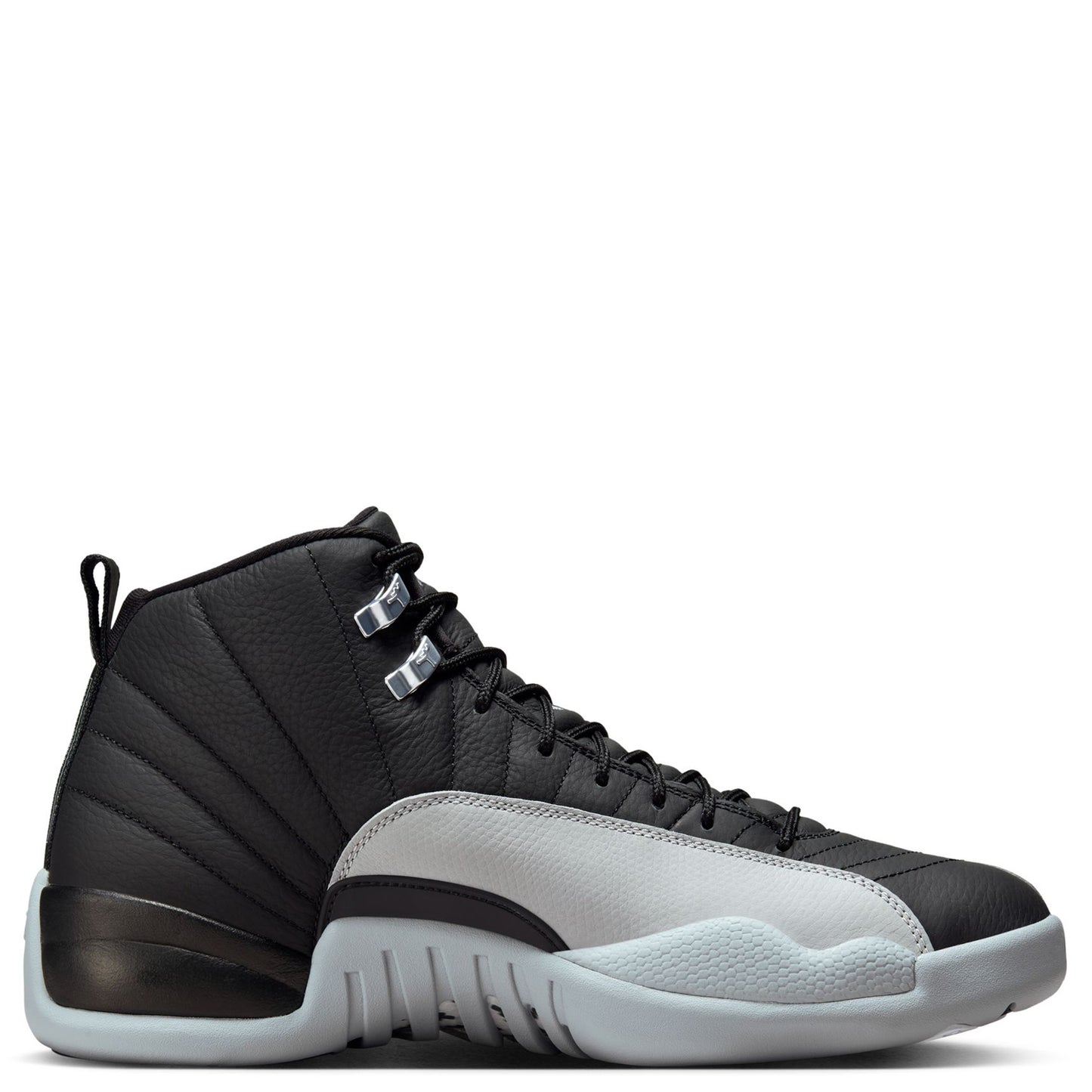 AIR JORDAN 12 RETRO / 010:BLACK/WOLF GREY-WHITE