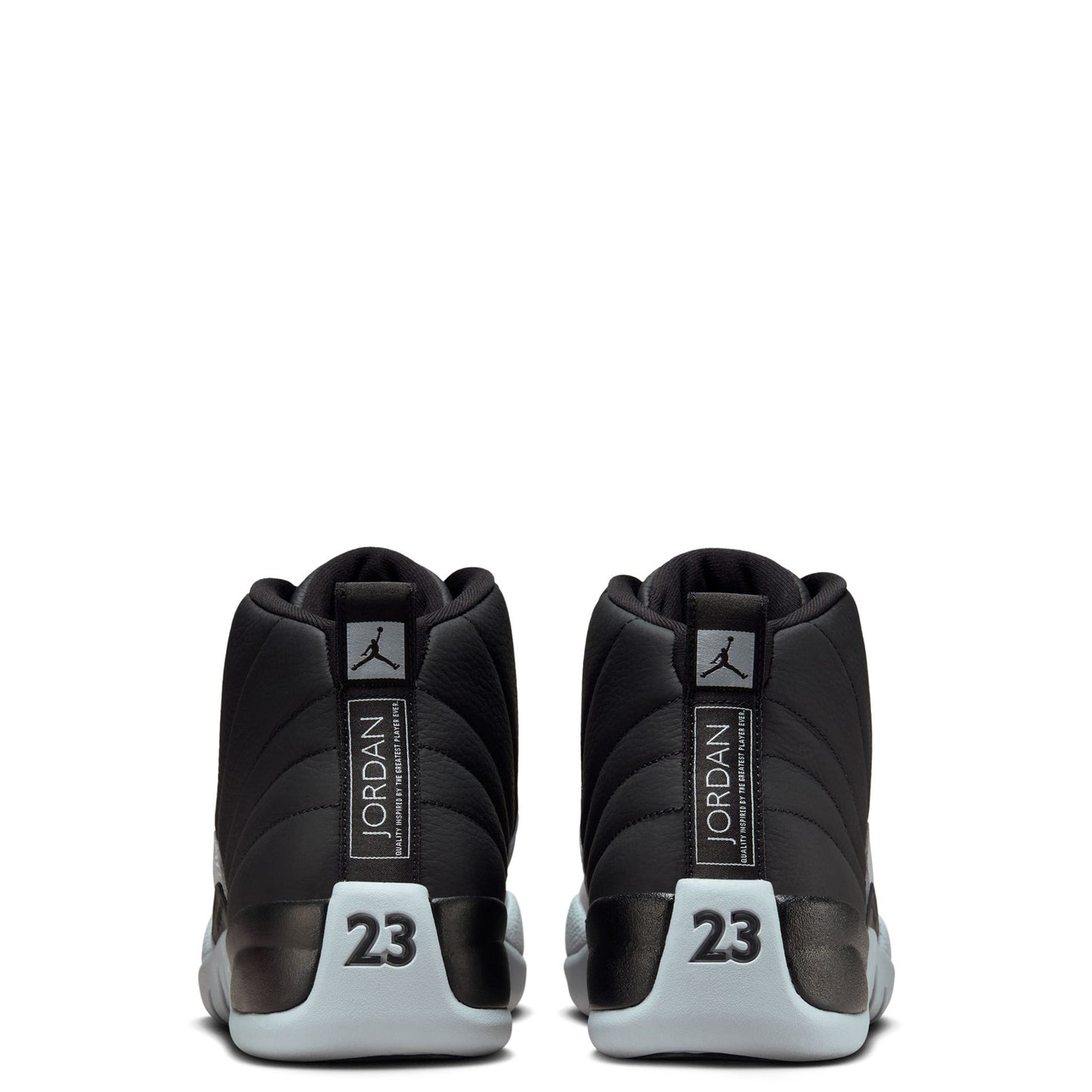 AIR JORDAN 12 RETRO / 010:BLACK/WOLF GREY-WHITE