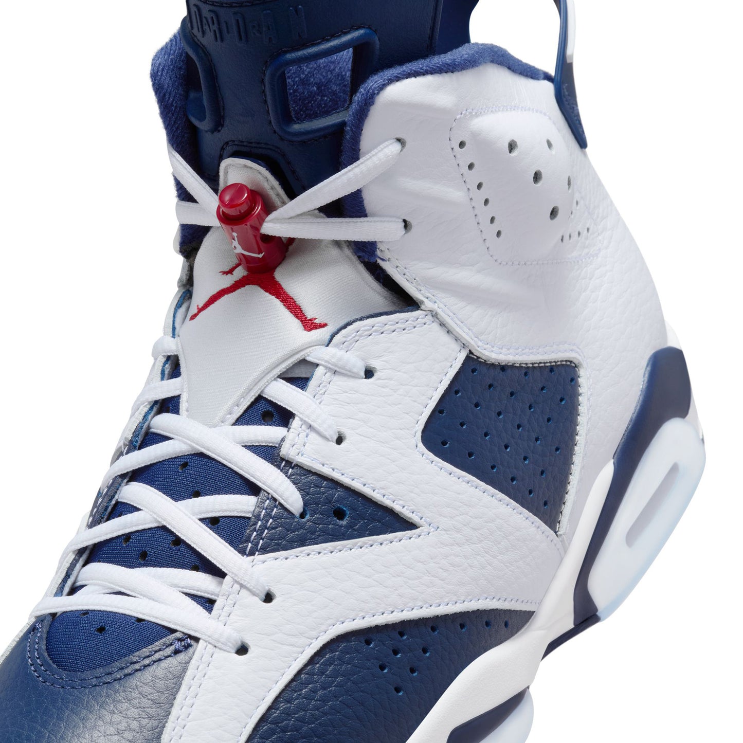 AIR JORDAN 6 RETRO / 164:WHITE/VARSITY RED