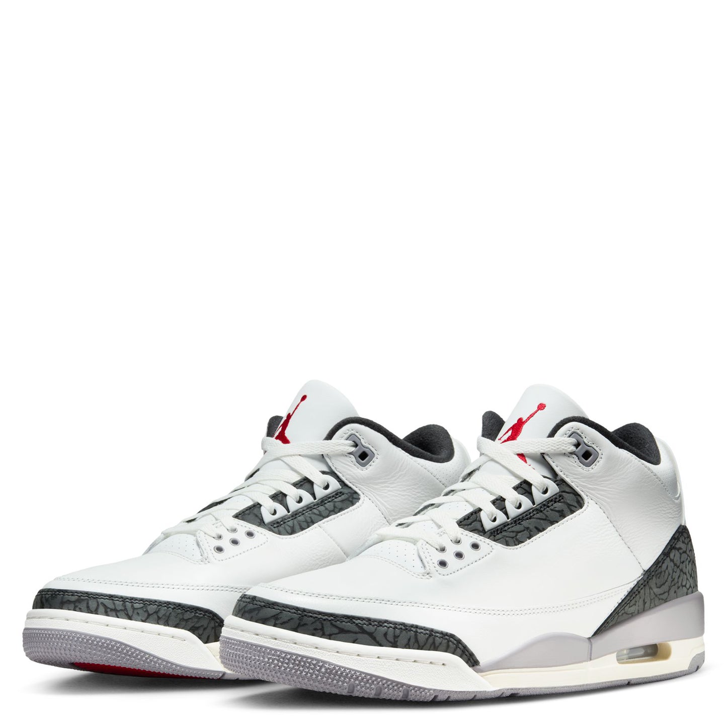 AIR JORDAN 3 RETRO / 106:SUMMIT WHITE/FIRE RED