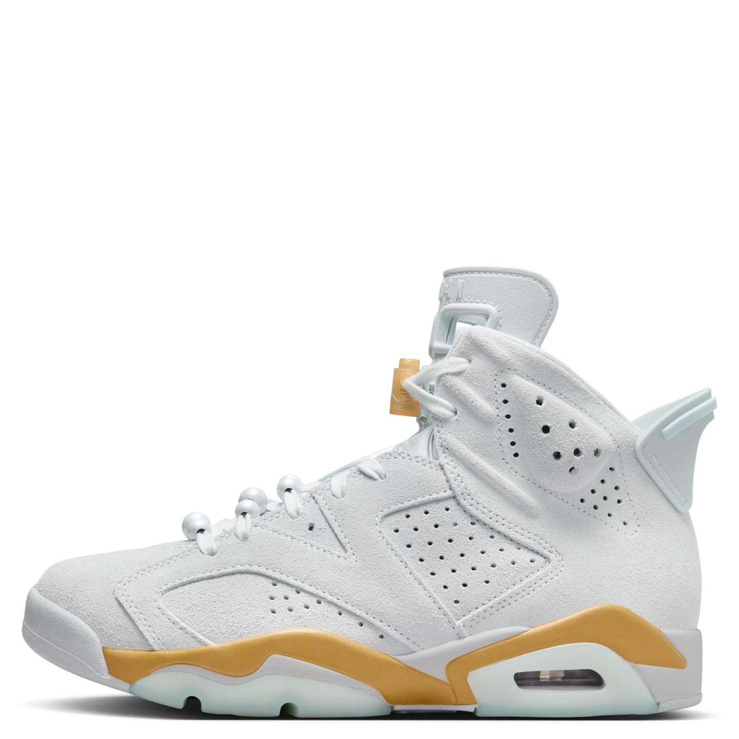 WMNS AIR JORDAN 6 RETRO / 074:PURE PLATINUM/ GLACIER BLUE