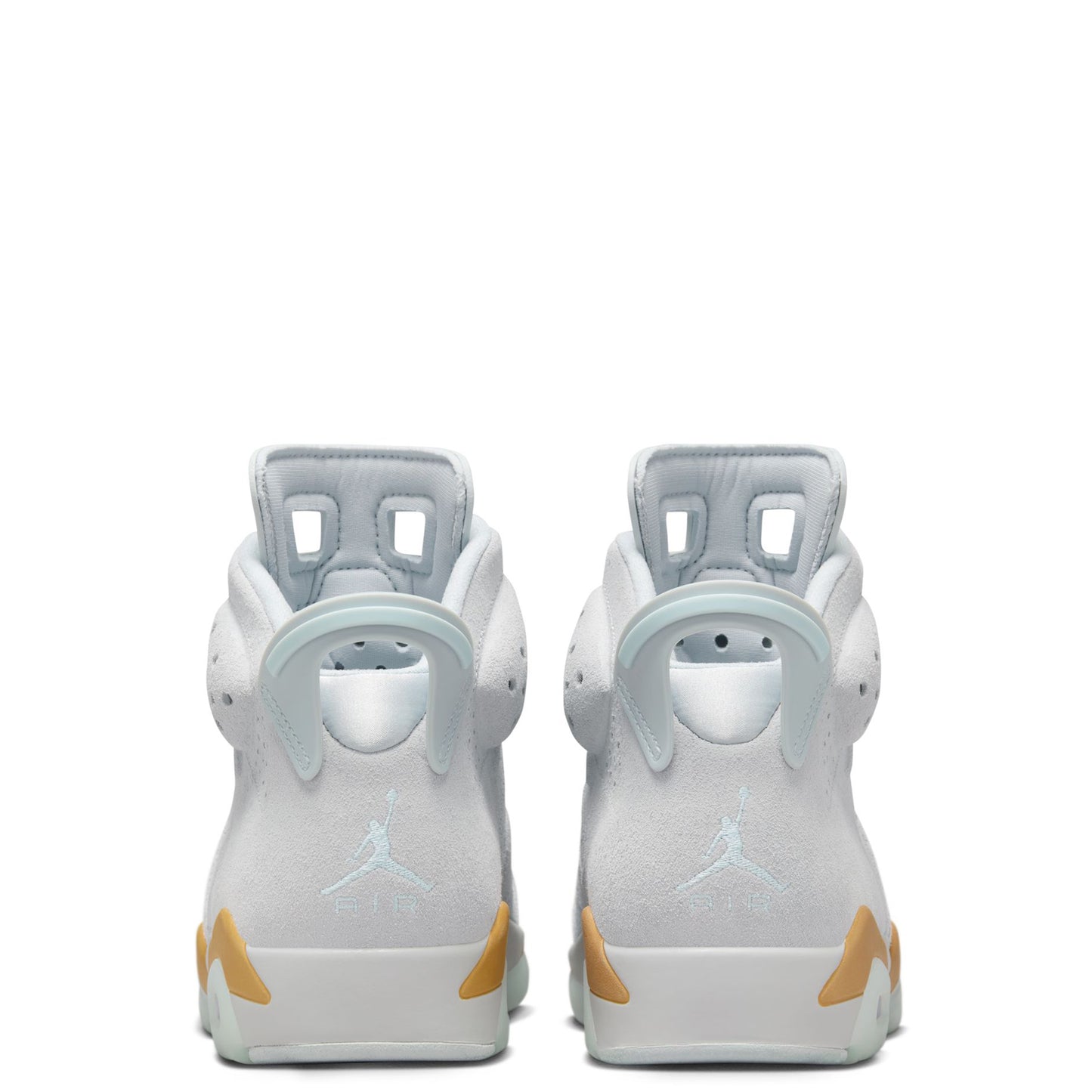 WMNS AIR JORDAN 6 RETRO / 074:PURE PLATINUM/ GLACIER BLUE