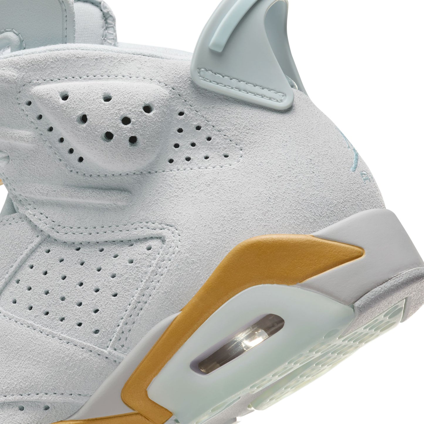 WMNS AIR JORDAN 6 RETRO / 074:PURE PLATINUM/ GLACIER BLUE