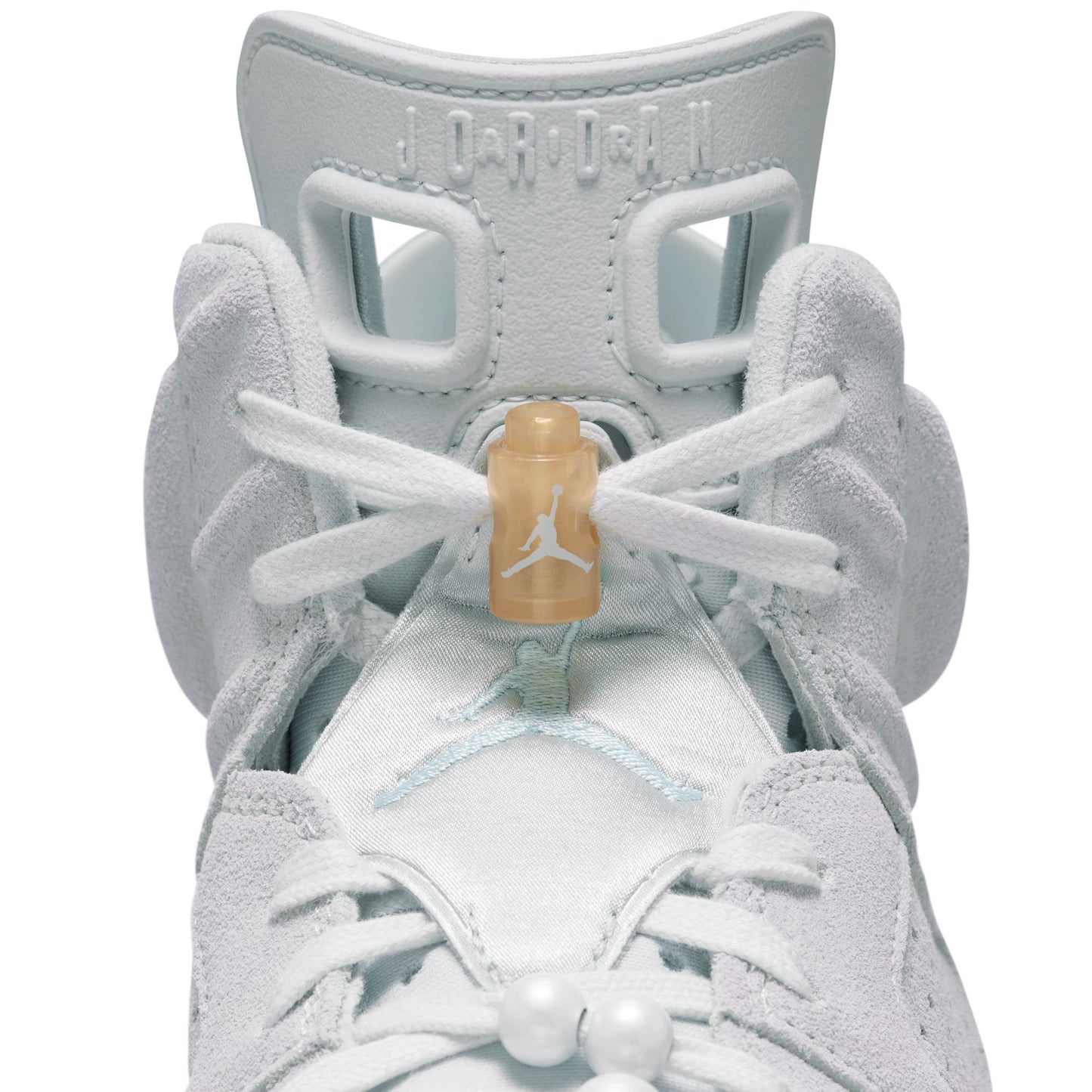 WMNS AIR JORDAN 6 RETRO / 074:PURE PLATINUM/ GLACIER BLUE