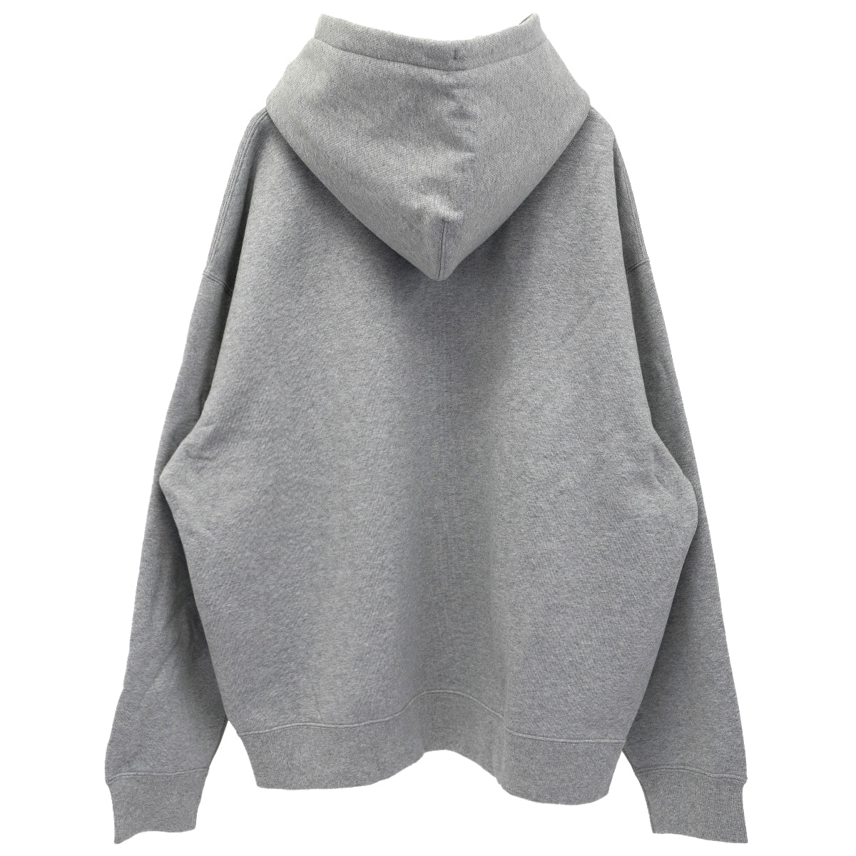 SOLO SWOOSH FLEECE PULLOVER HOODIE / 063:DARK GREY HEATHER/(WHITE)