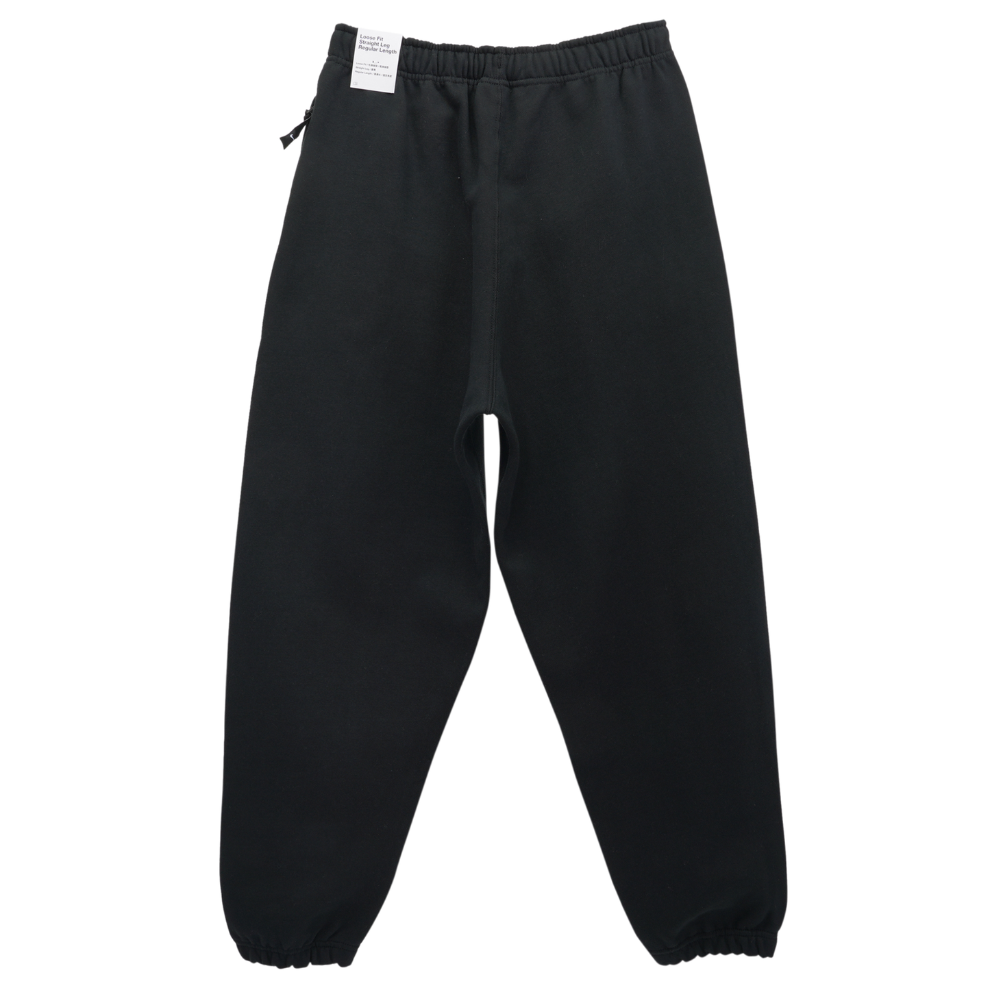 SOLO SWOOSH FLEECE CF PANT / 010:BLACK/WHITE