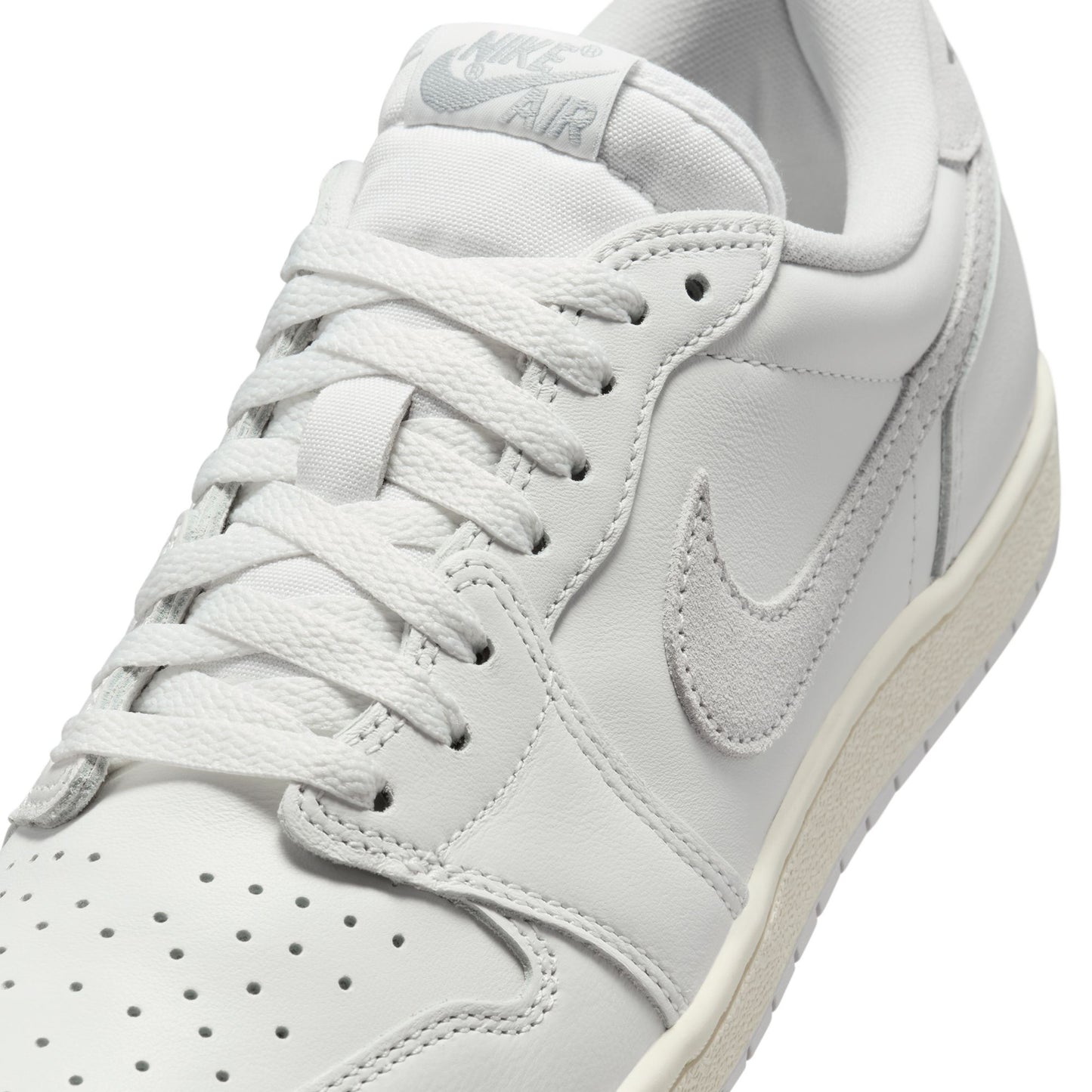 AIR JORDAN 1 LOW 85 / 100:SUMMIT WHITE/LT SMOKE GREY