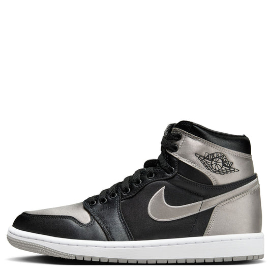 WMNS AIR JORDAN 1 RETRO HI OG / 010:BLACK/MEDIUM GREY-WHITE