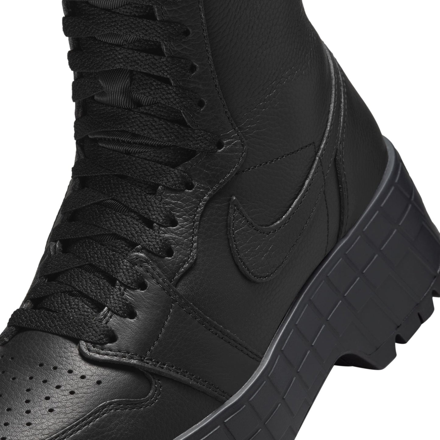 WMNS AIR JORDAN 1 BROOKLYN / 001:BLACK/FLAT PEWTER-BLACK